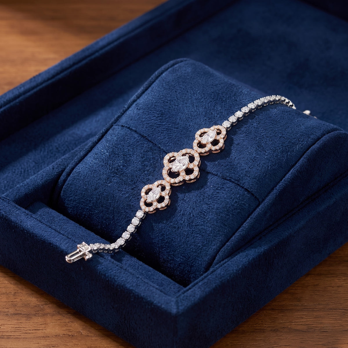 Dreamweave Petal Glam Lab Grown Diamond Bracelet