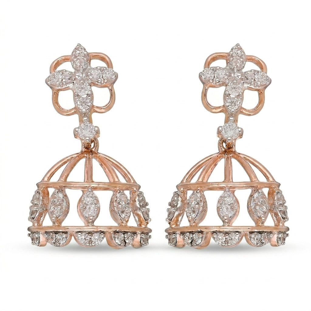 Diadem Lab Grown Diamond Earrings