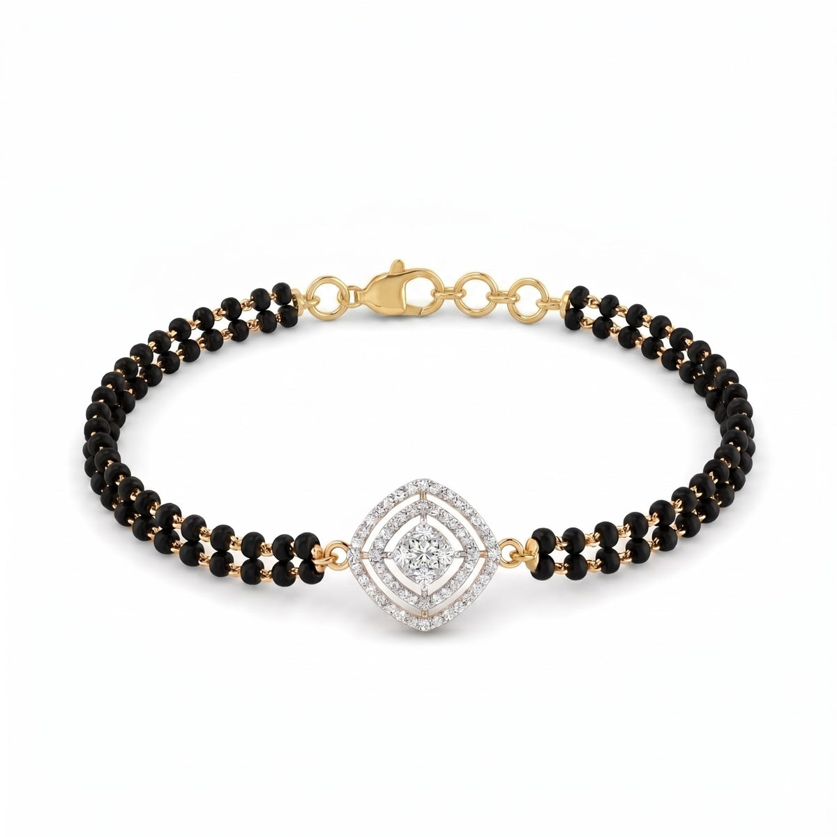 Eternal Bond Lab Grown Diamond Hand Mangalsutra