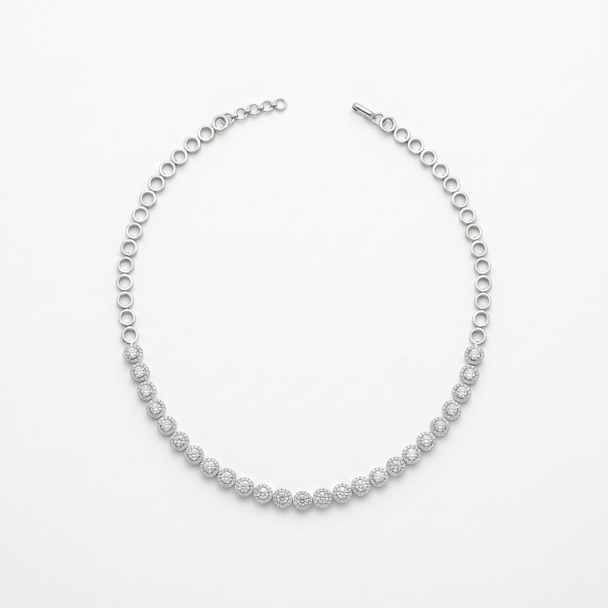 Eternity Circle Lab Grown Diamond Necklace