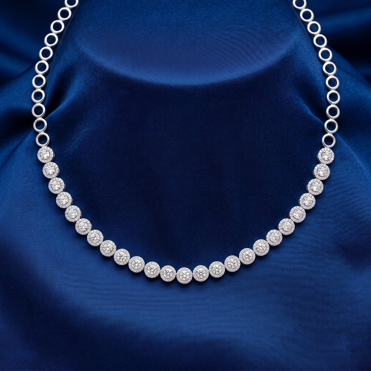 Eternity Circle Lab Grown Diamond Necklace