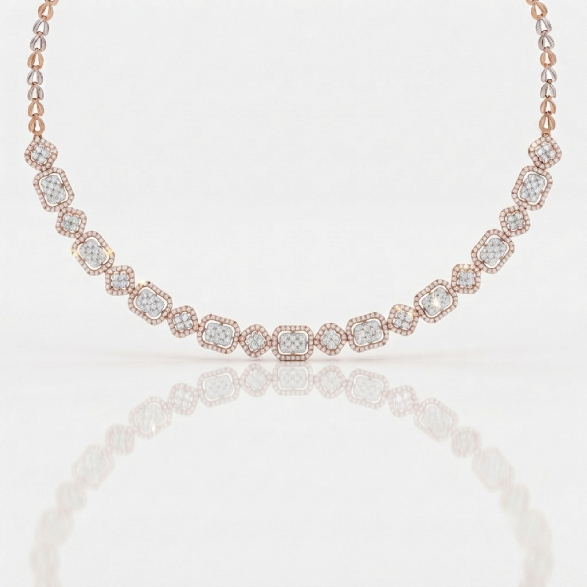 Mystique Halo Lab Grown Diamond Necklace