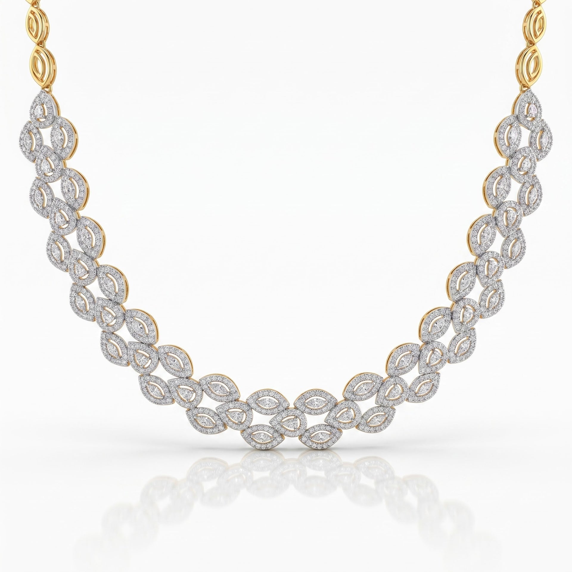 Timeless Link Lab Grown Diamond Necklace