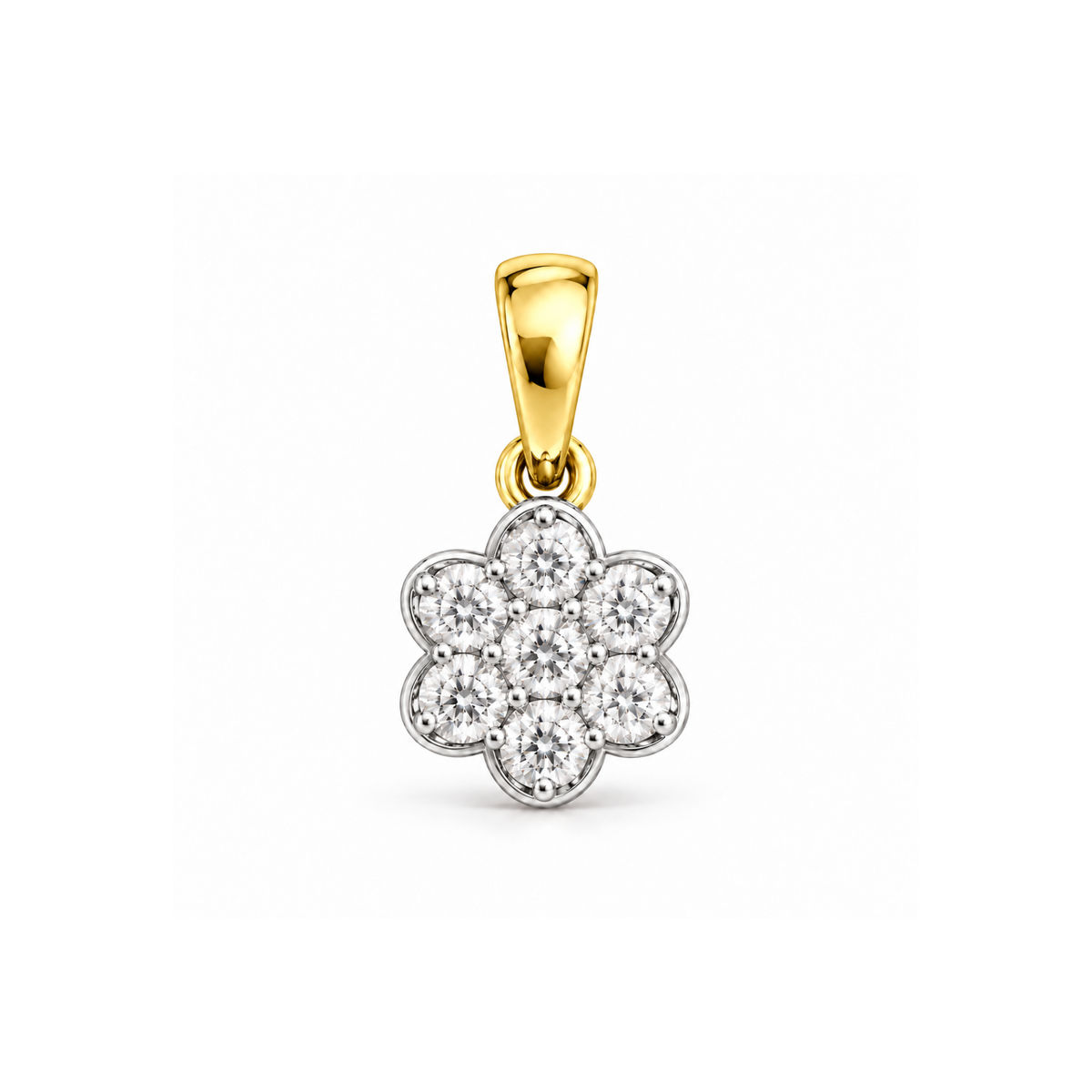 Aethel Bloom Lab Grown Diamond Pendant