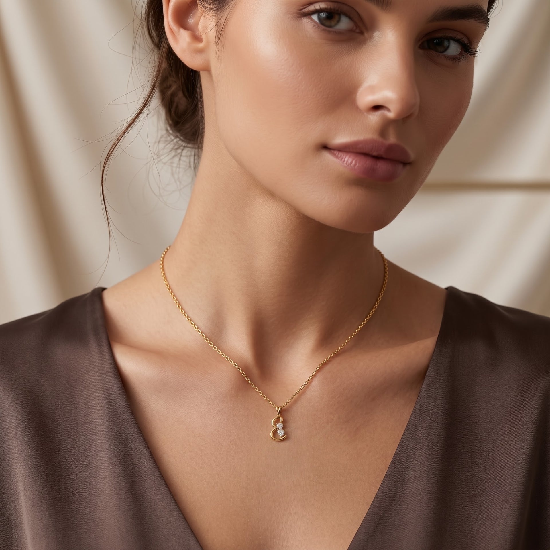 Essence Heart Lab Grown Diamond Pendant