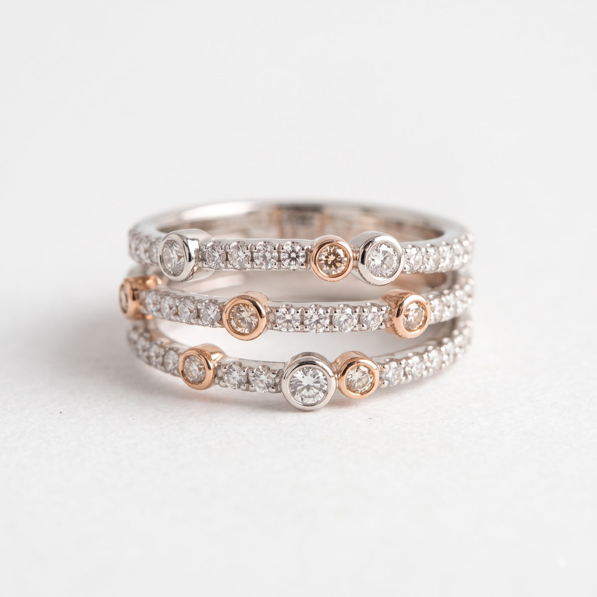 Celestial Trio Lab Grown Diamond Ring