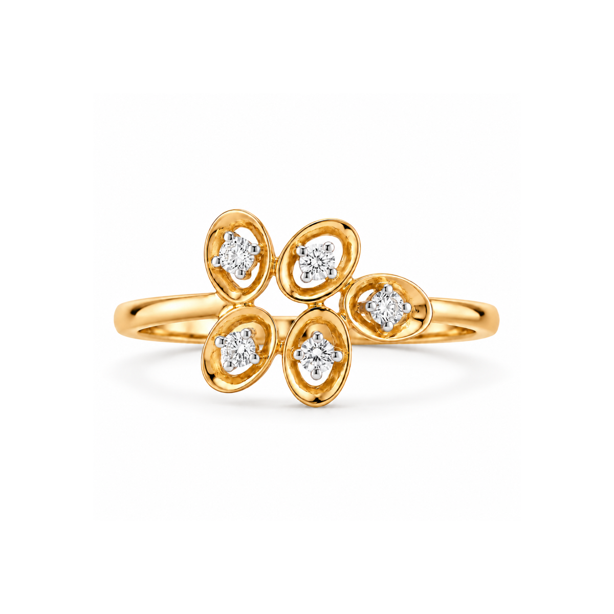Geode Floret Lab Grown Diamond Ring