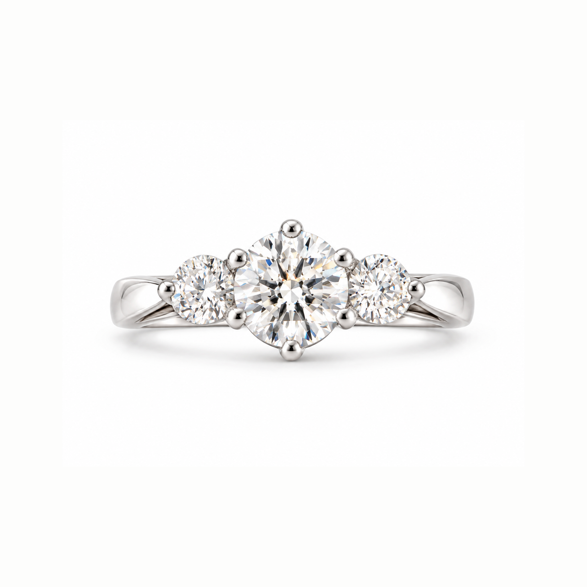 Tri-Meridian Lab Grown Diamond Ring