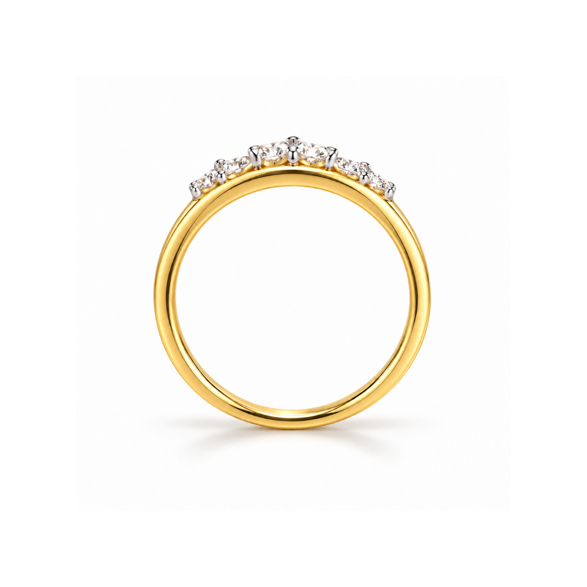 Tri-Bloom Lab Grown Diamond Ring