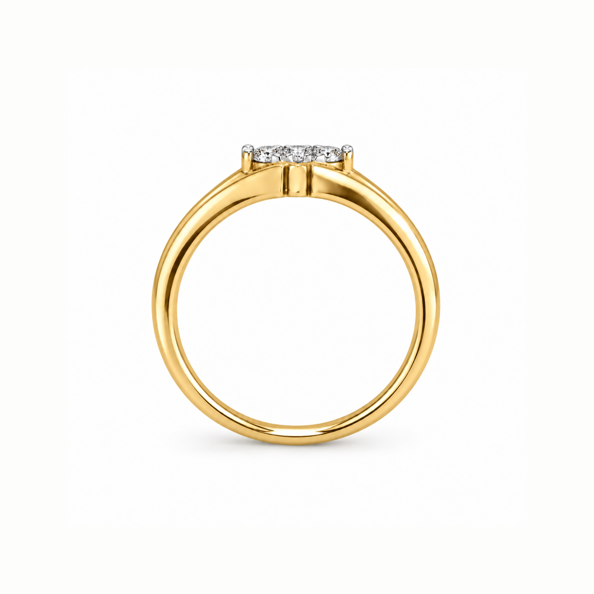 Triquetra Lab Grown Diamond Ring