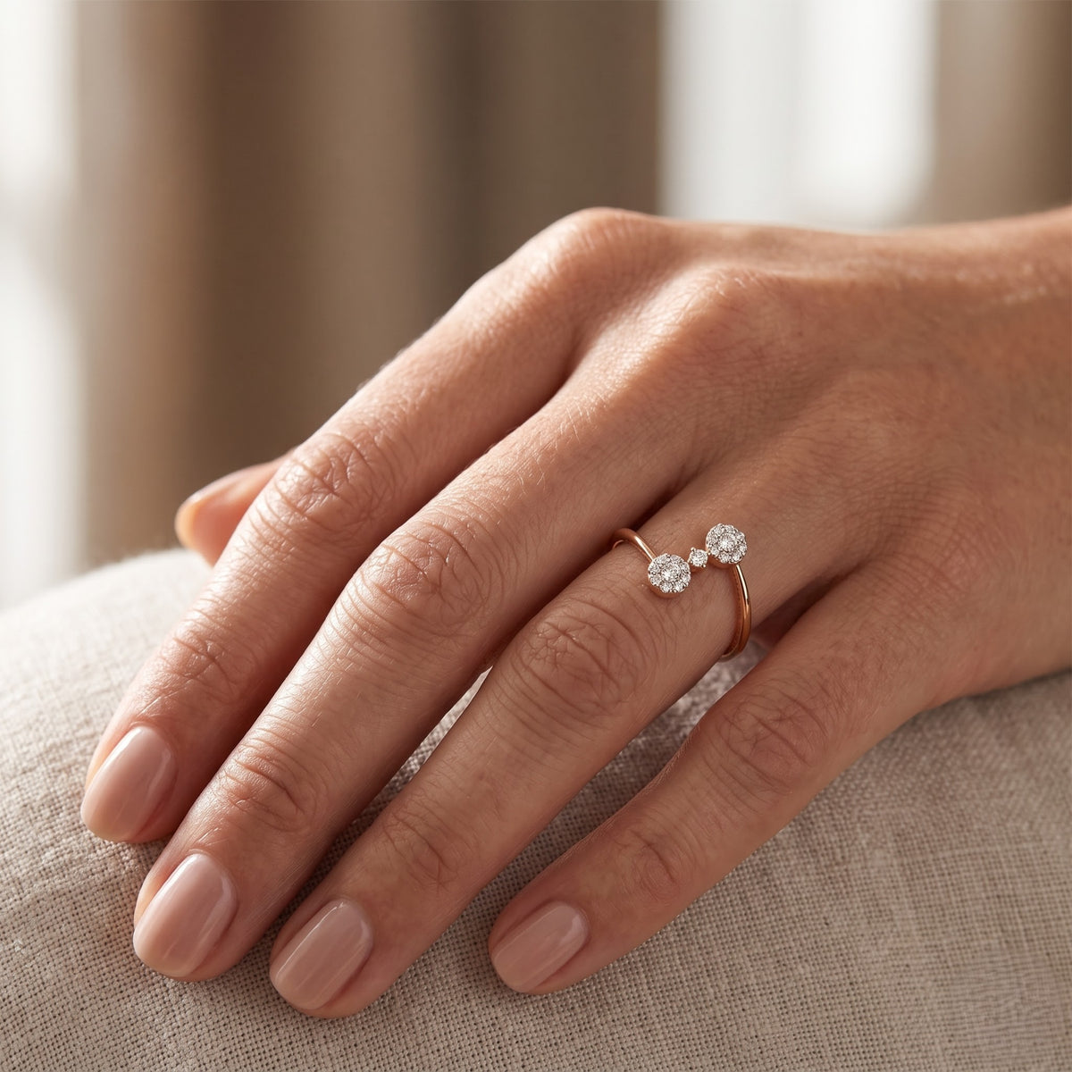 Aurelle Harmony Lab Grown Diamond Ring