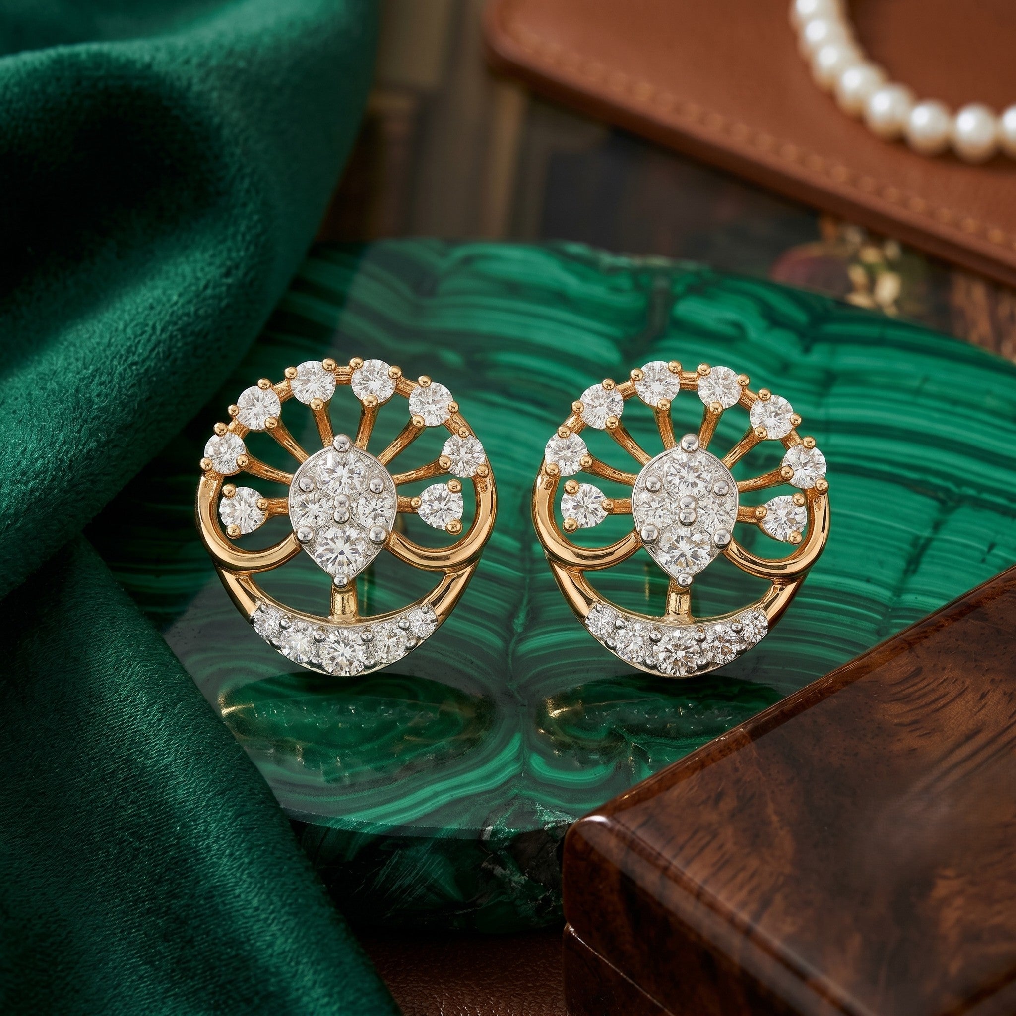 Frozen Dewdrop Lab Grown Diamond Earrings