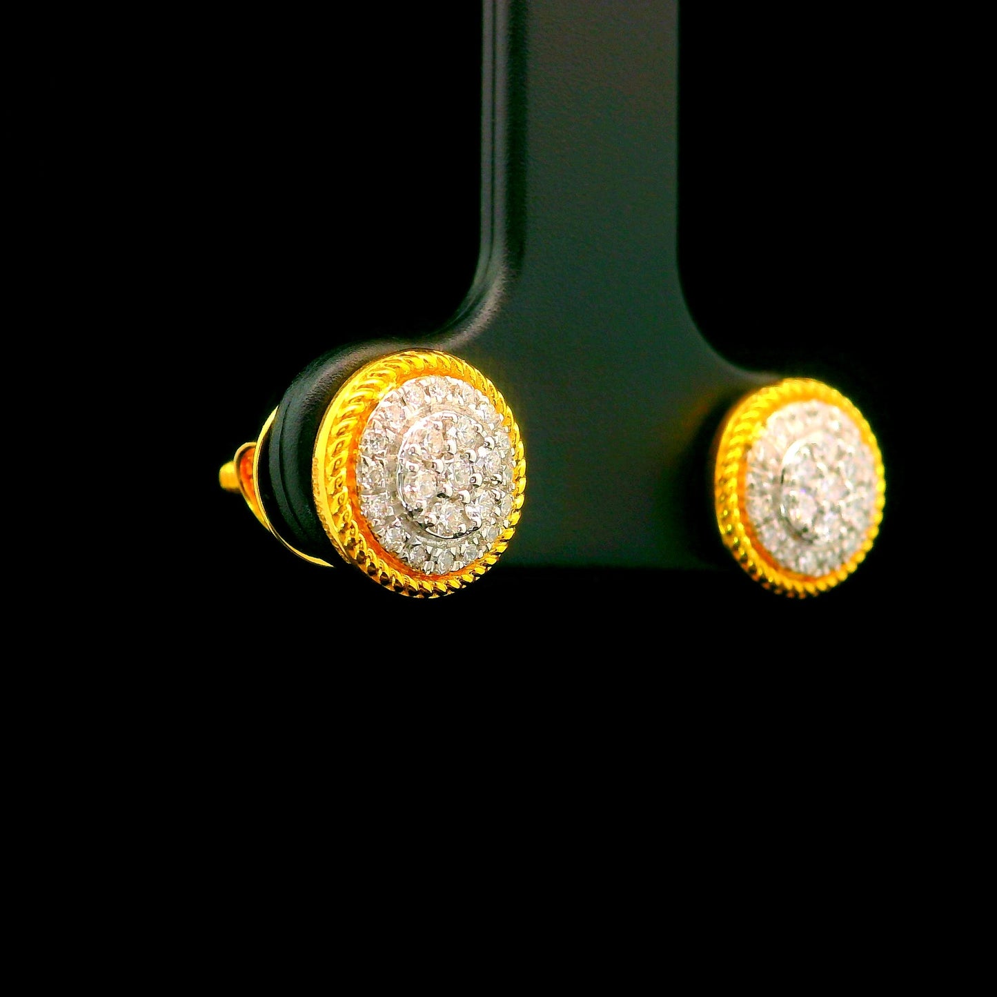 Radiant Harmony Diamond Studs