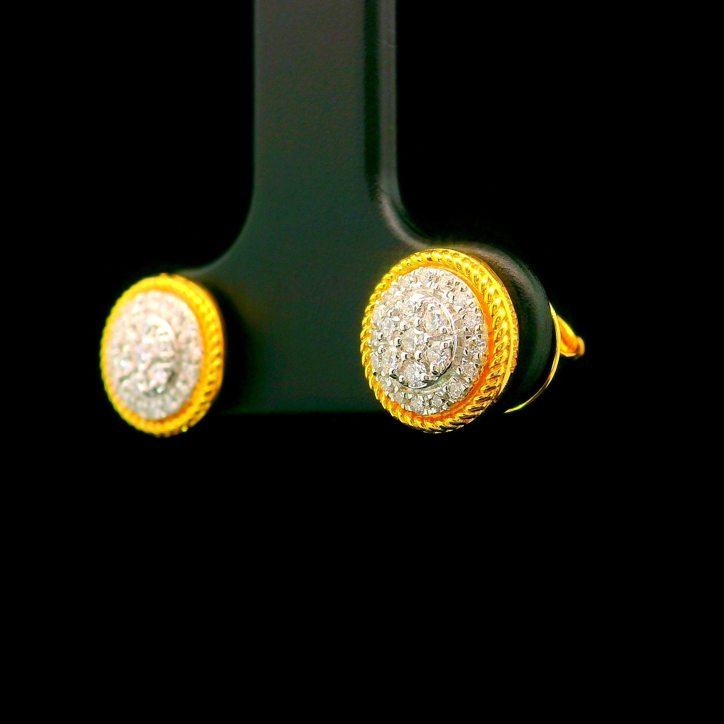 Radiant Harmony Diamond Studs