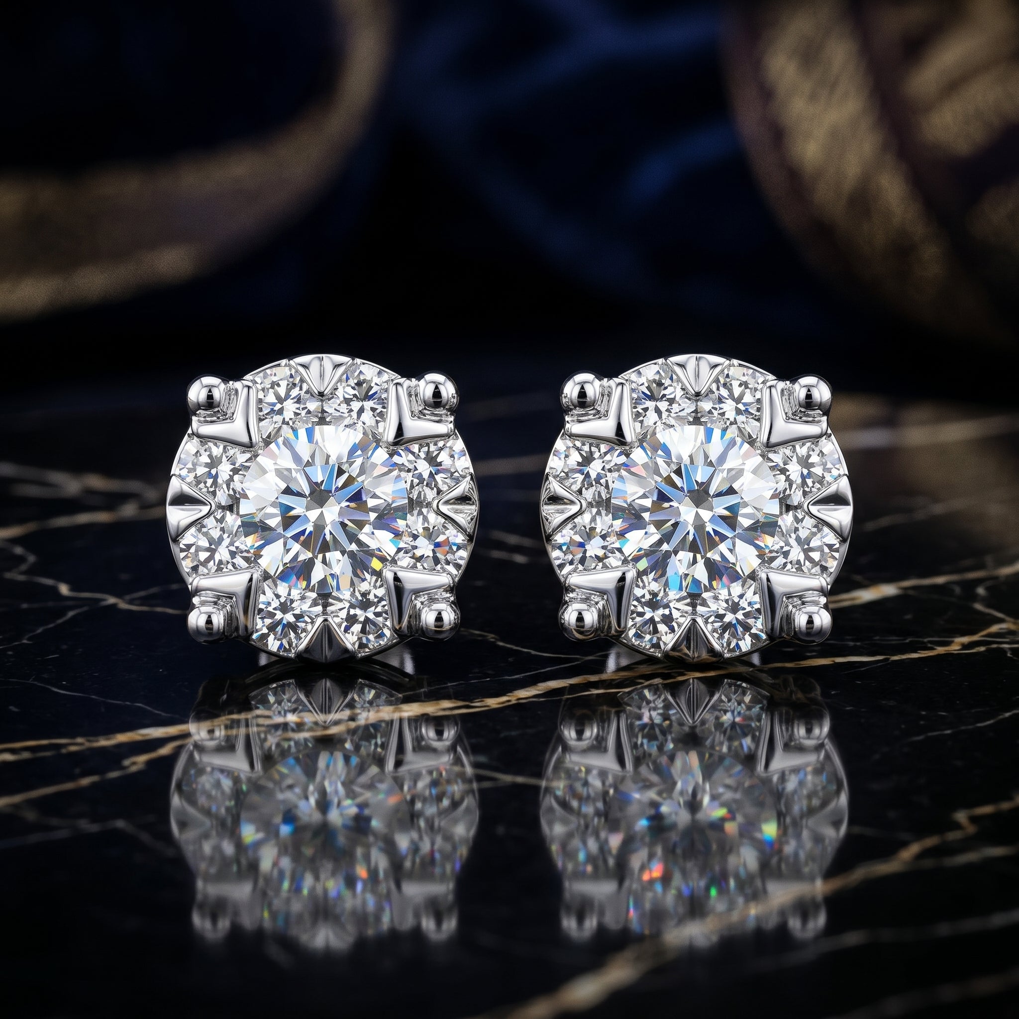 Eternal Blossom Lab Grown Diamond Earrings