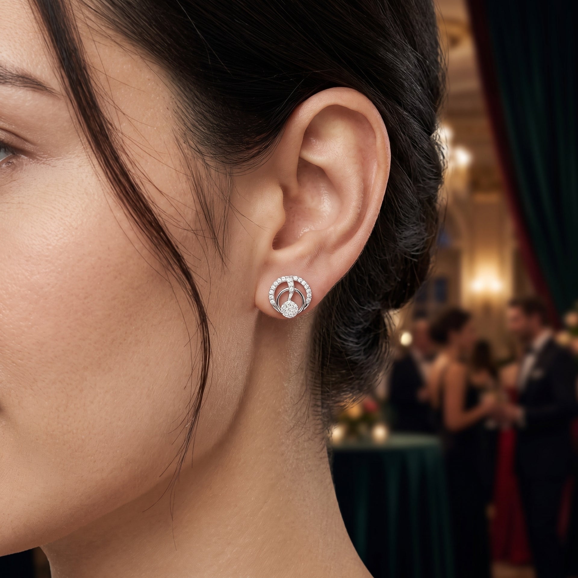 Harmonic Whisper Lab Grown Diamond Earrings