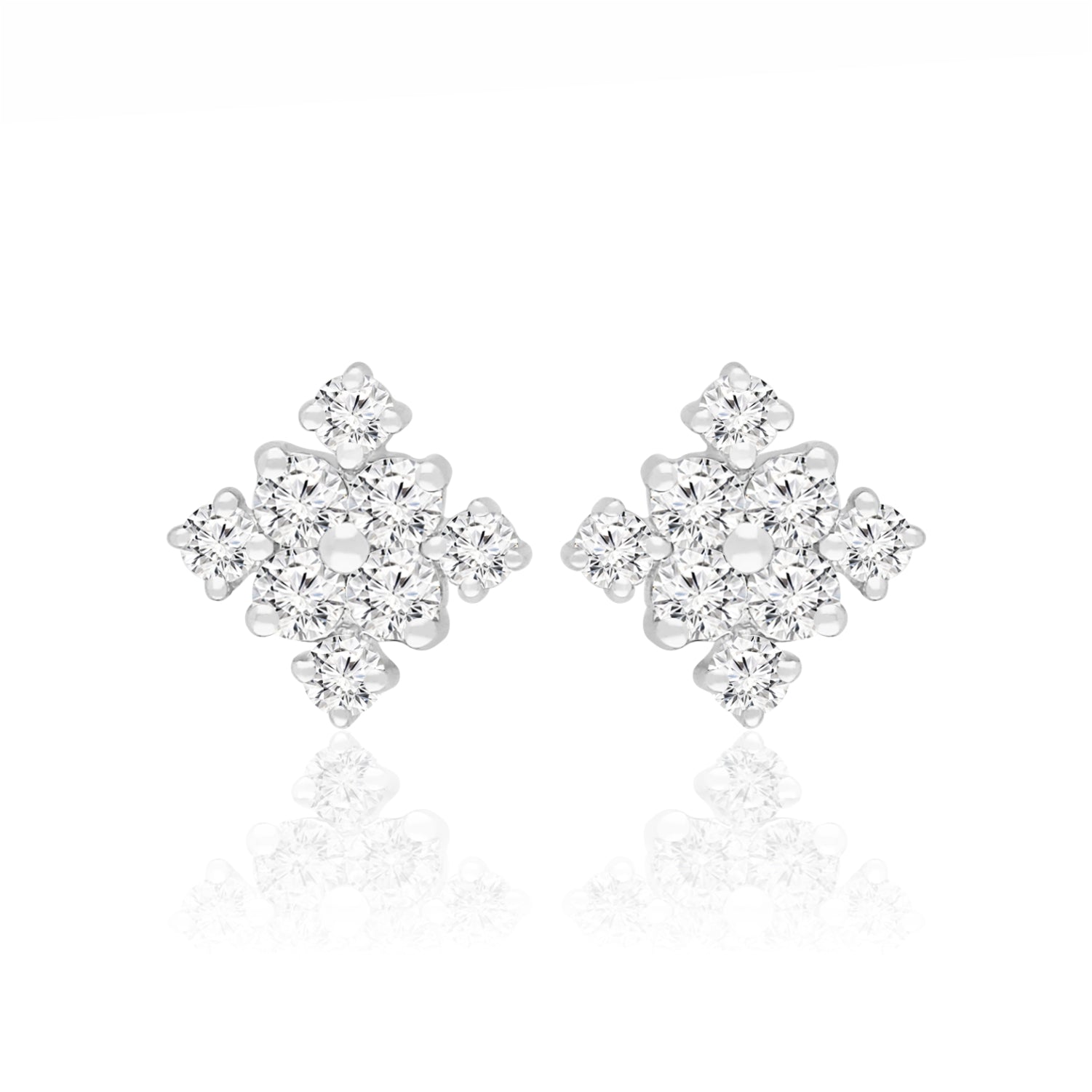Glacia Frost Lab Grown Diamond Earrings