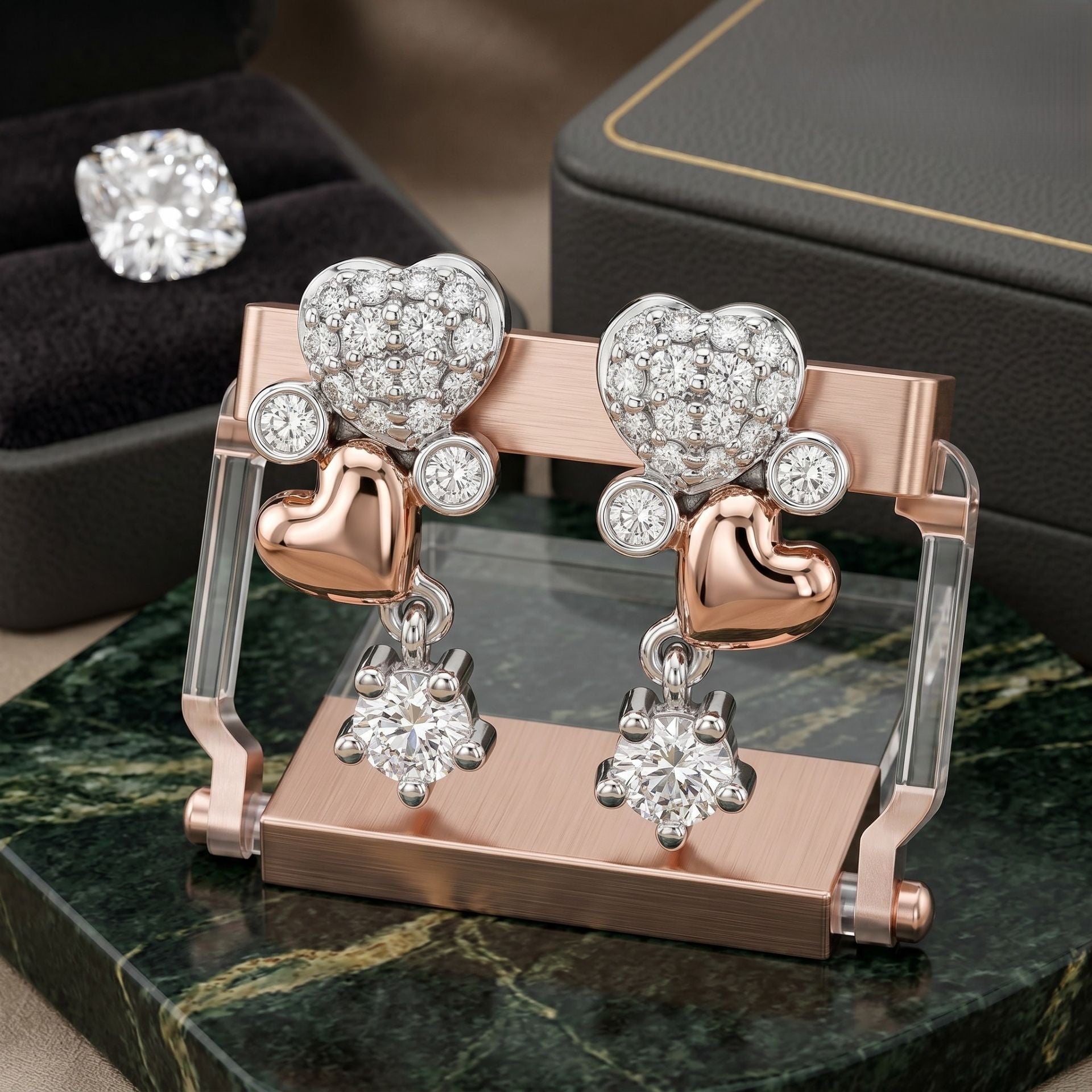 LuvAura Twinkle Lab Grown Diamond Earrings
