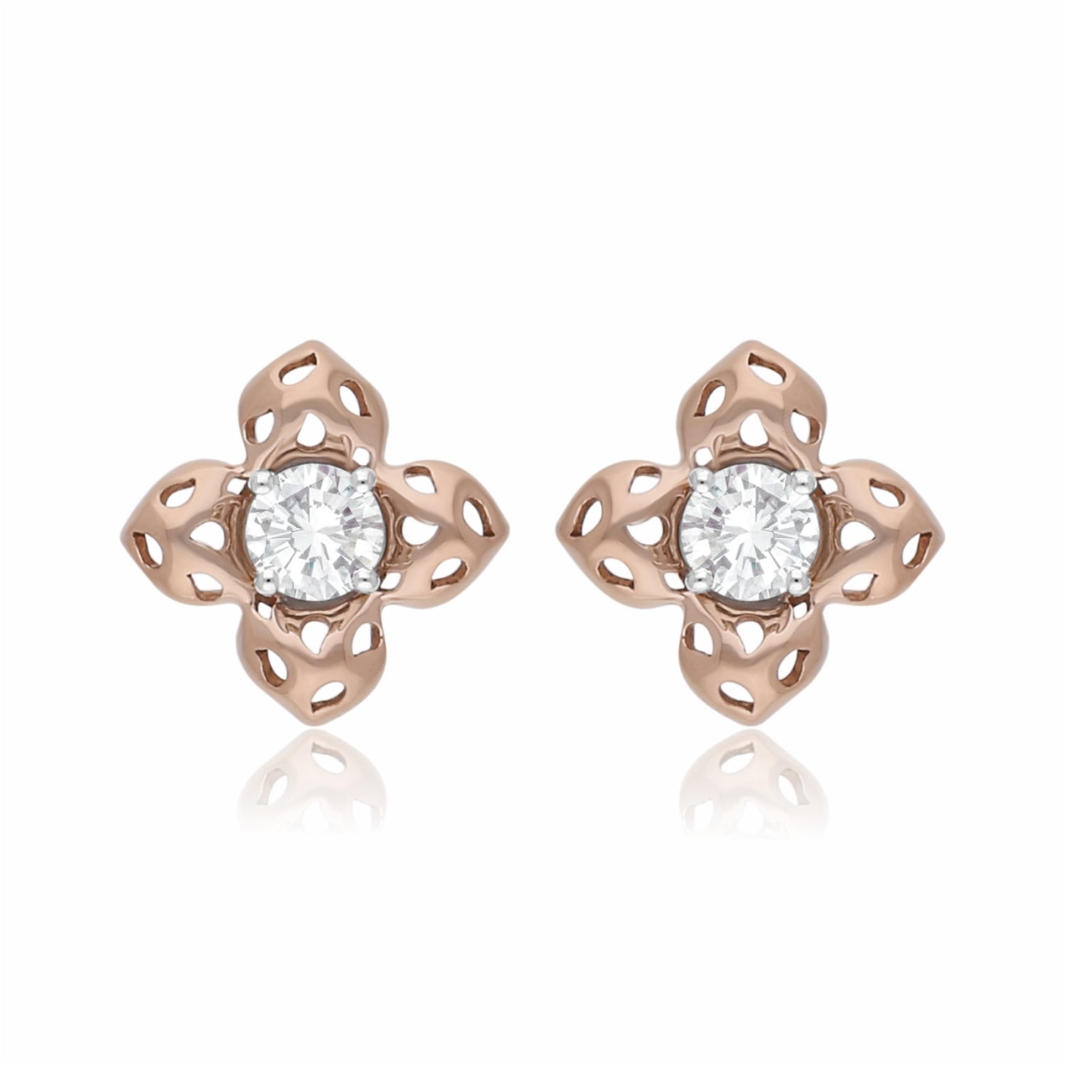 Roselle Spirit Lab Grown Diamond Earrings