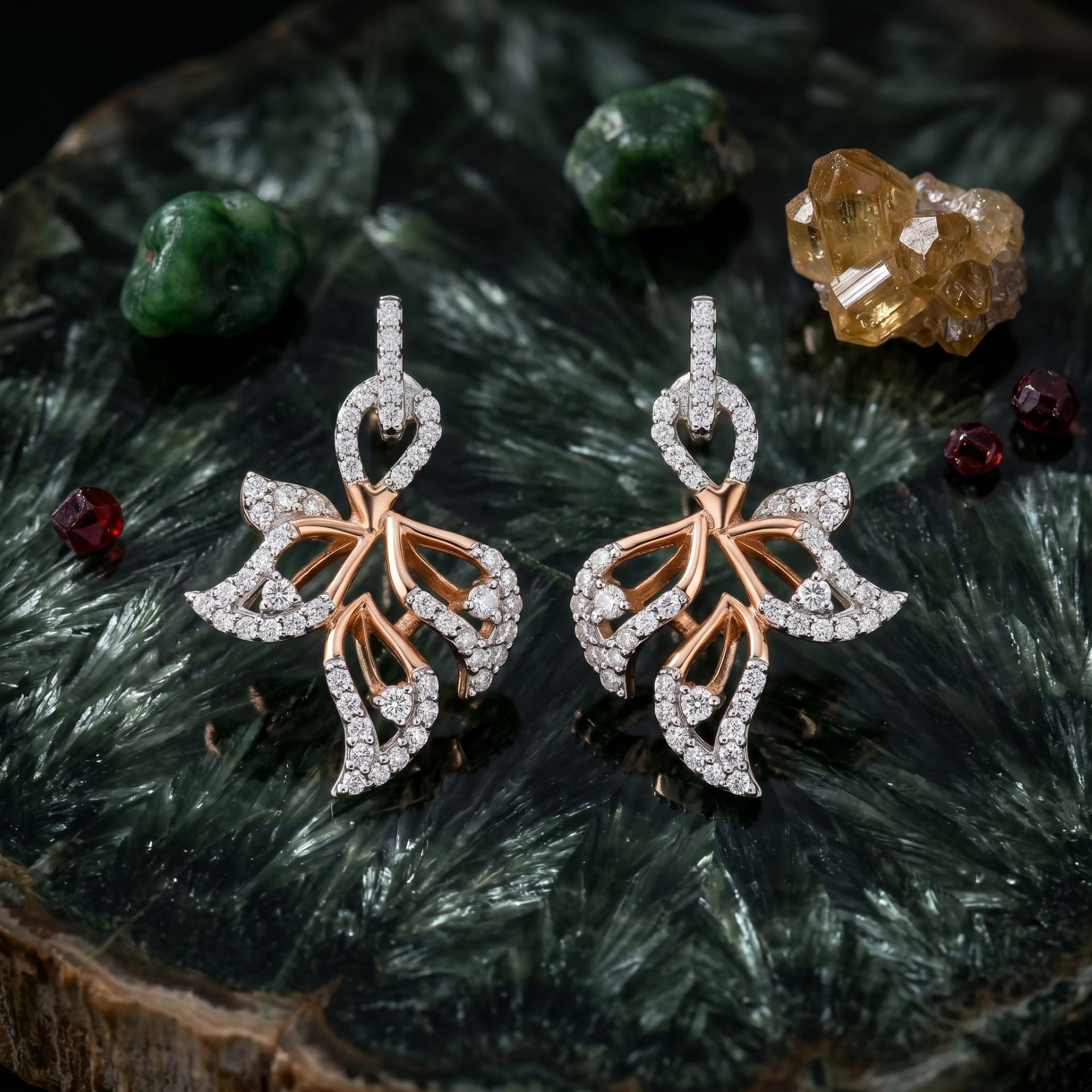 Twilily Flutter Lab Grown Diamond Earrings
