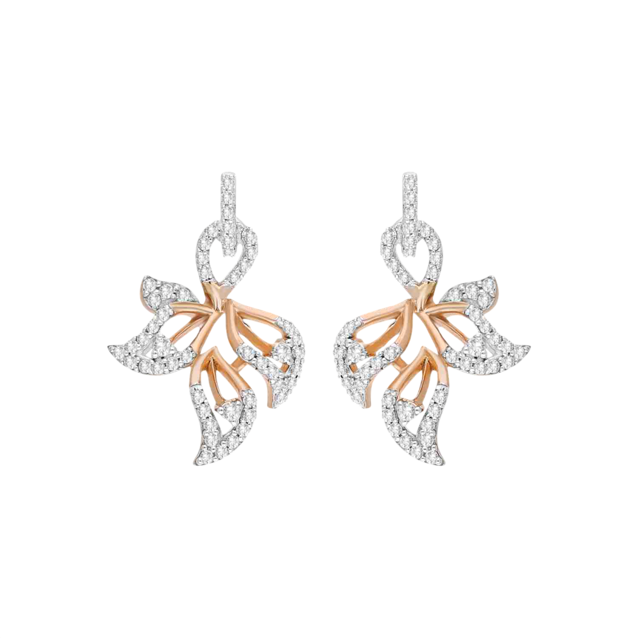 Twilily Flutter Lab Grown Diamond Earrings