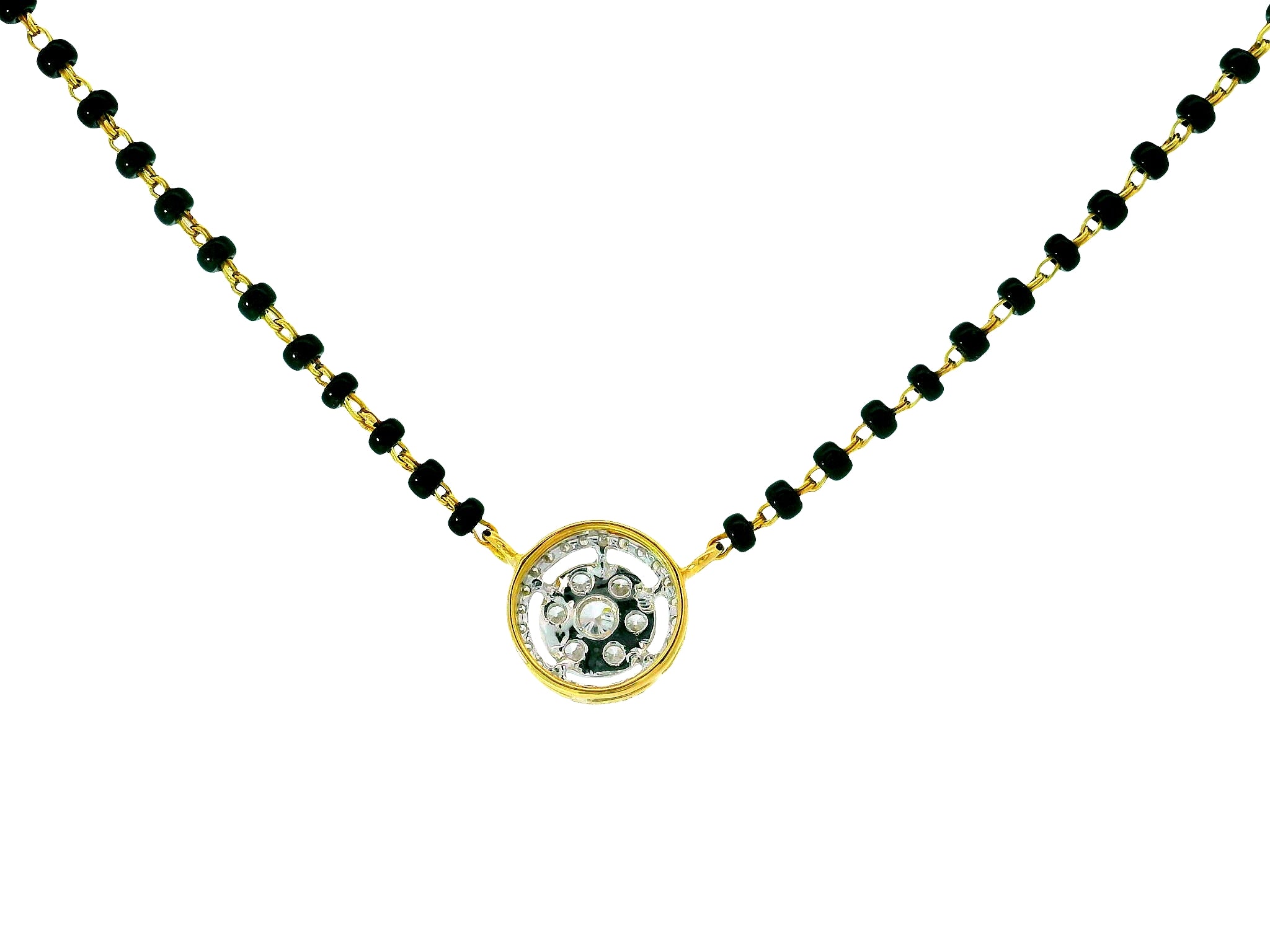 "Bindu Chakra" Lab Grown Diamond Mangalsutra