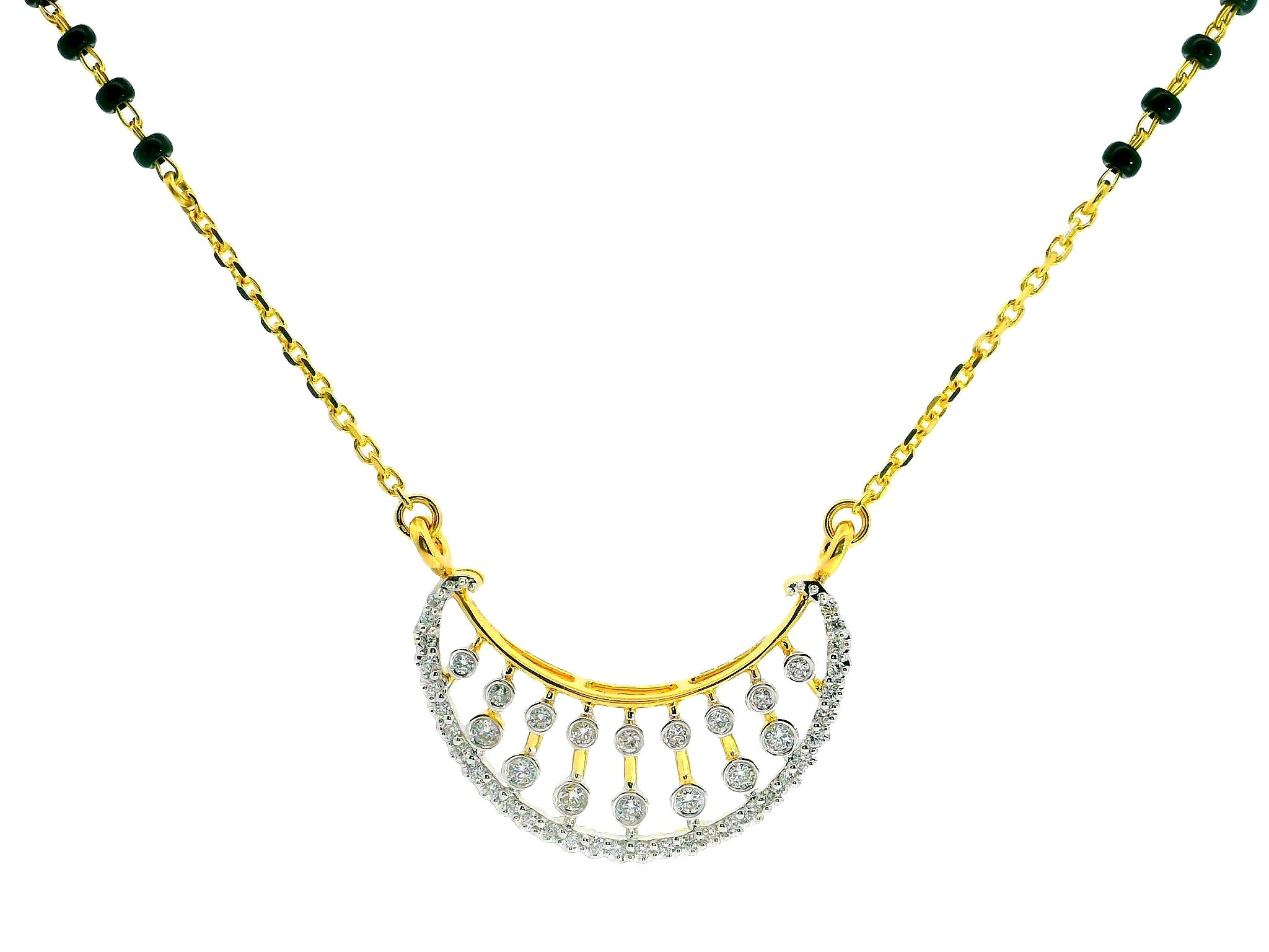 Celestial Cascade Lab Grown Diamond Mangalsutra