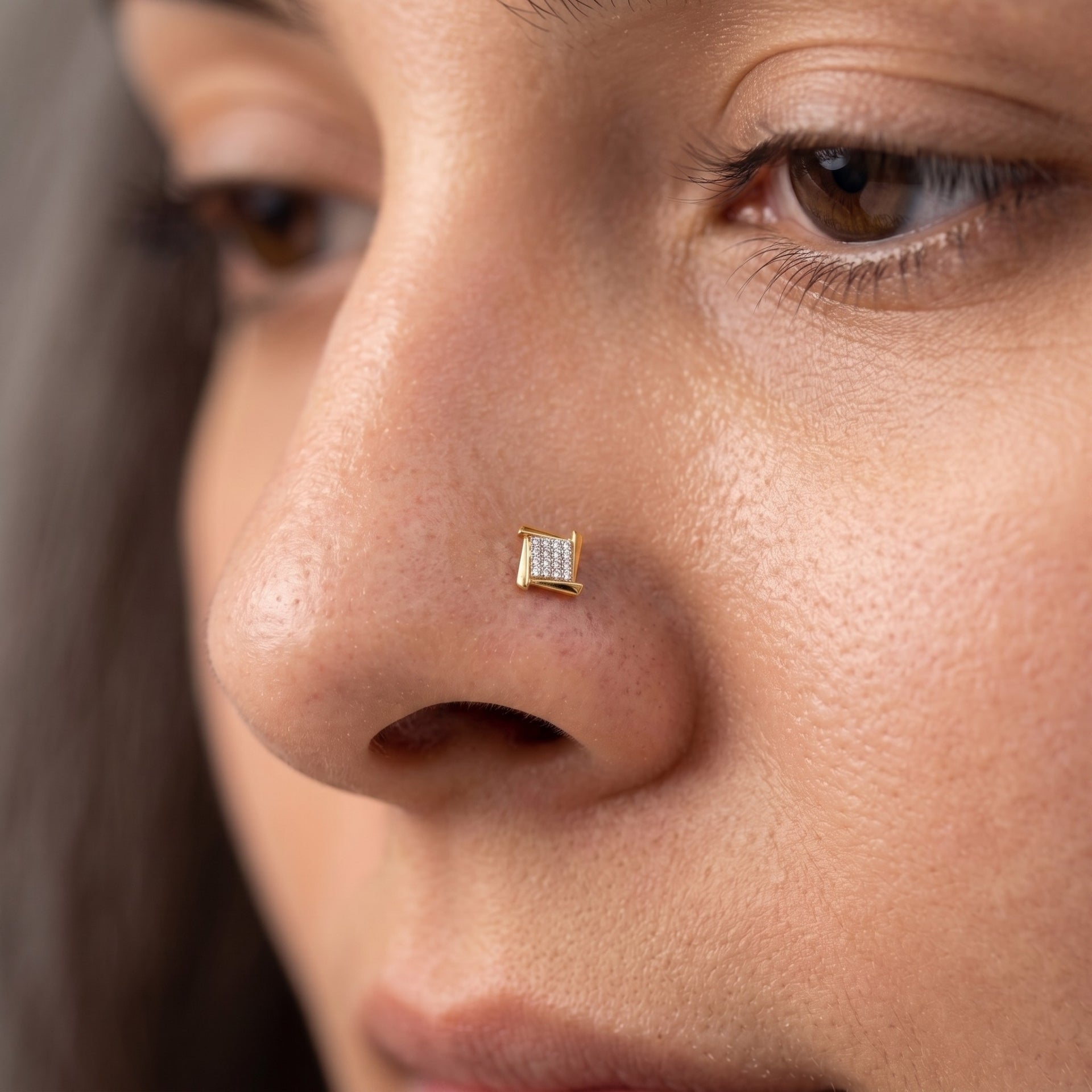 A close-up of a person&