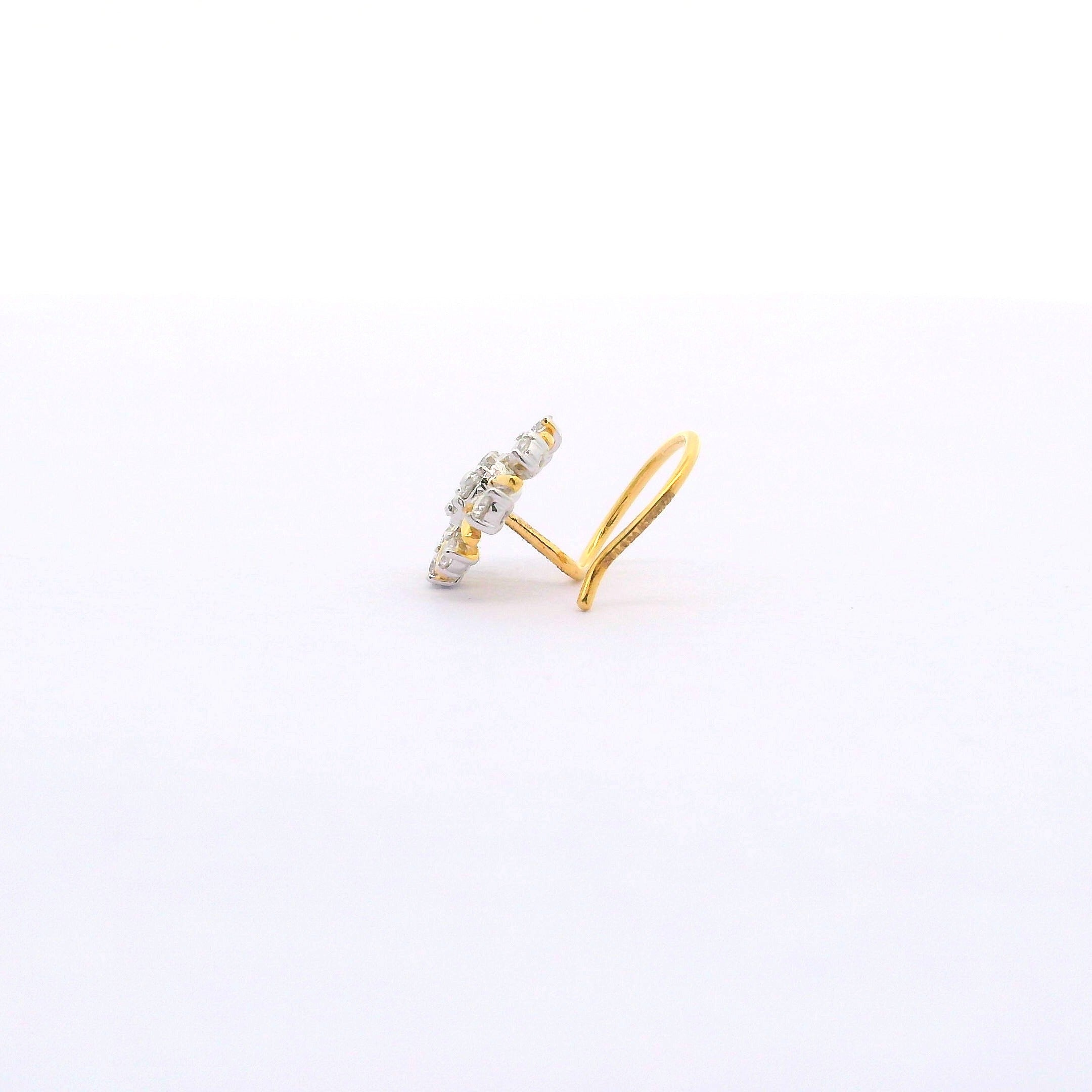 Solar Flare Lab Grown Diamond Nosepin