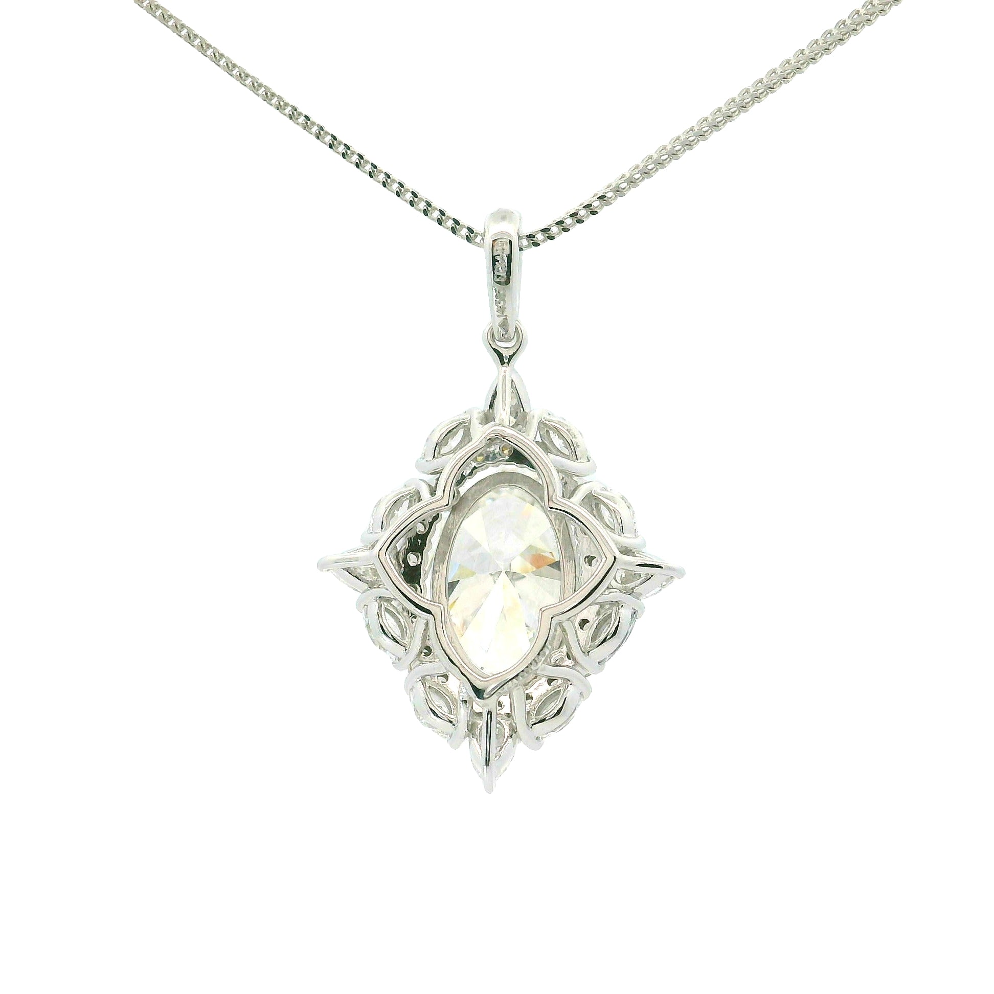 Aurelian Starburst Lab Grown Diamond Pendant