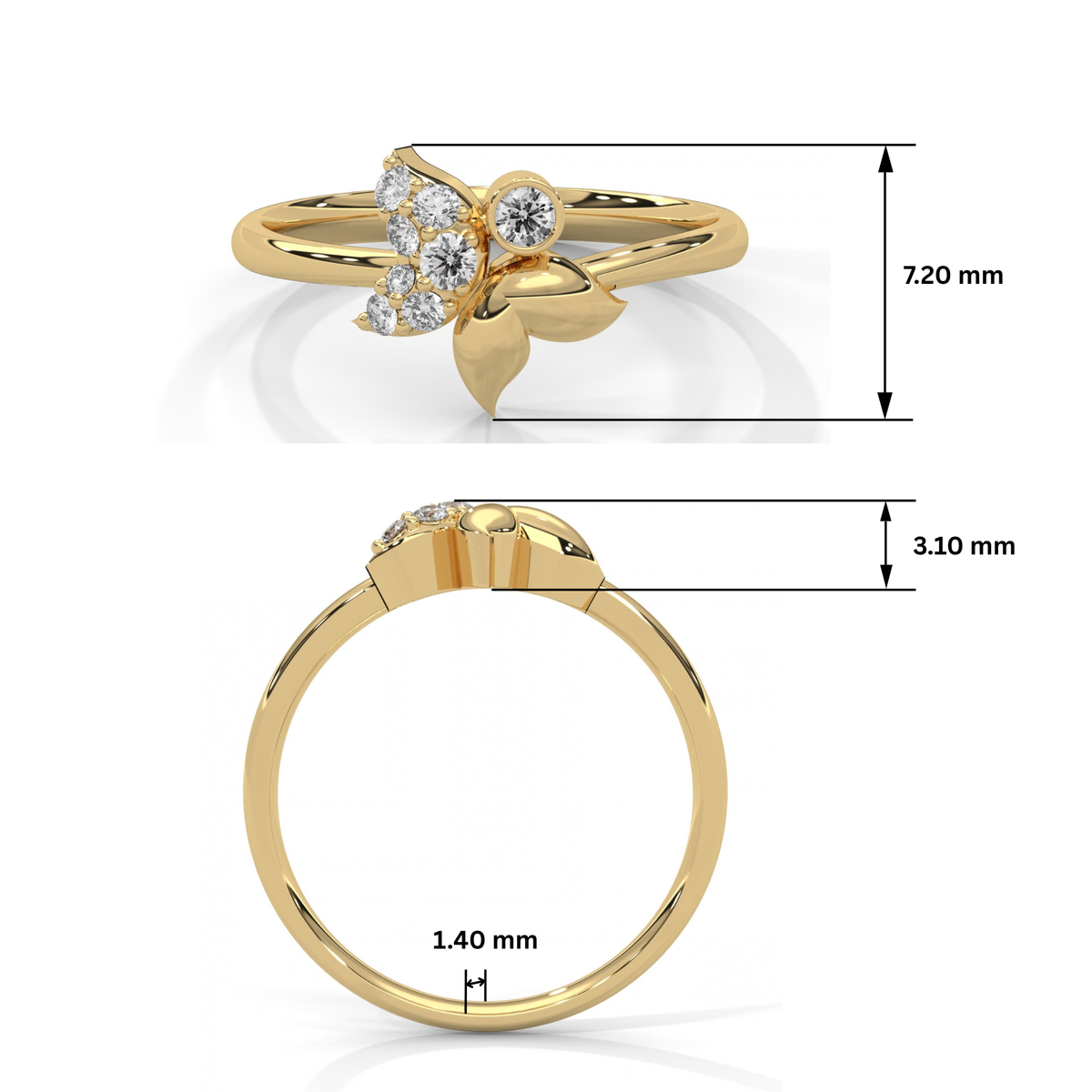 Enchanted Bloom Lab Grown Diamond Ring