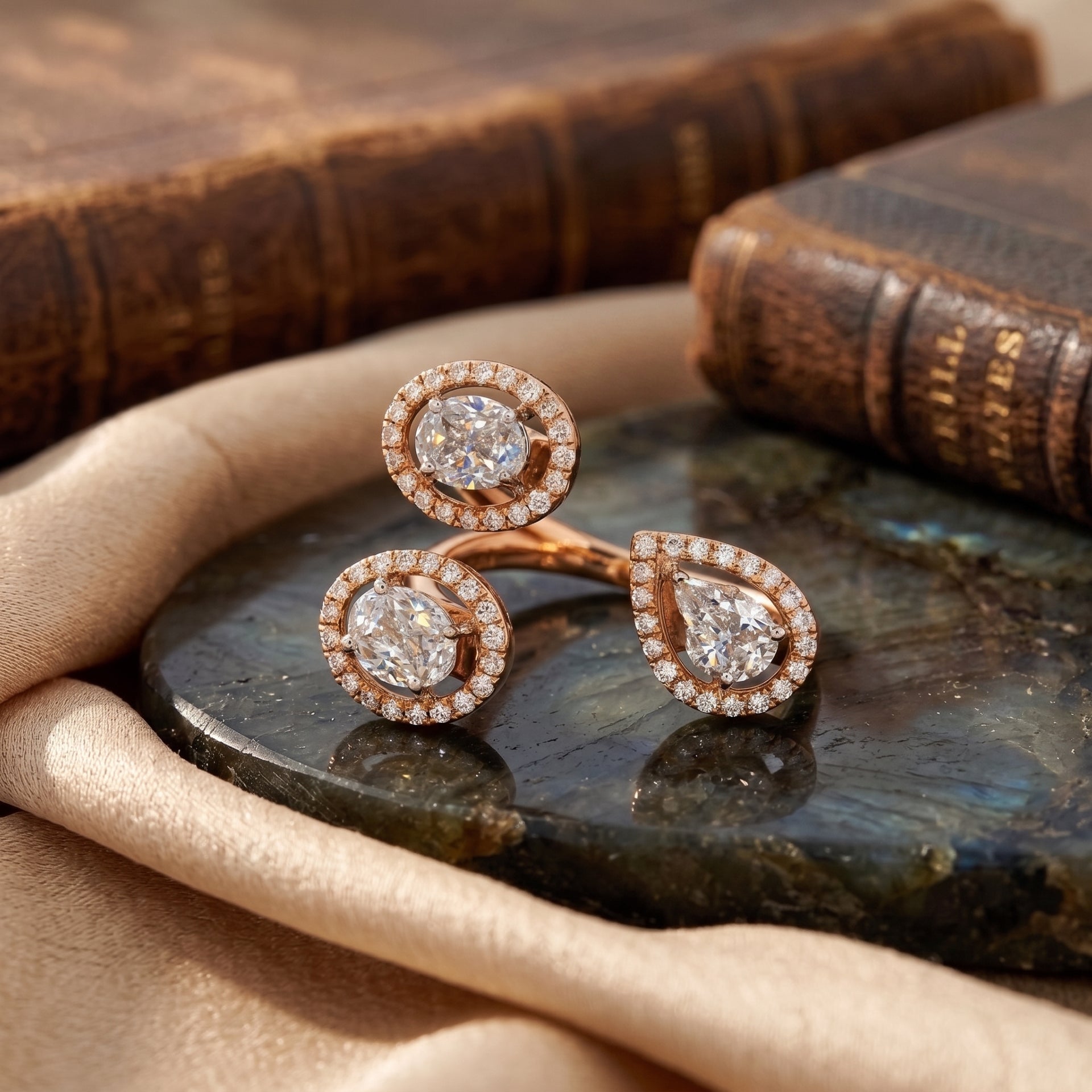 Trinity Radiance Lab Grown Diamond Ring