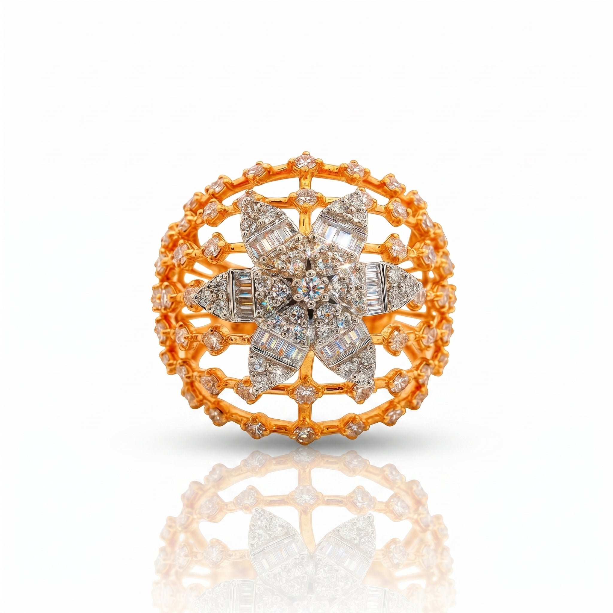 Celestial Radiance Lab Grown Diamond Ring