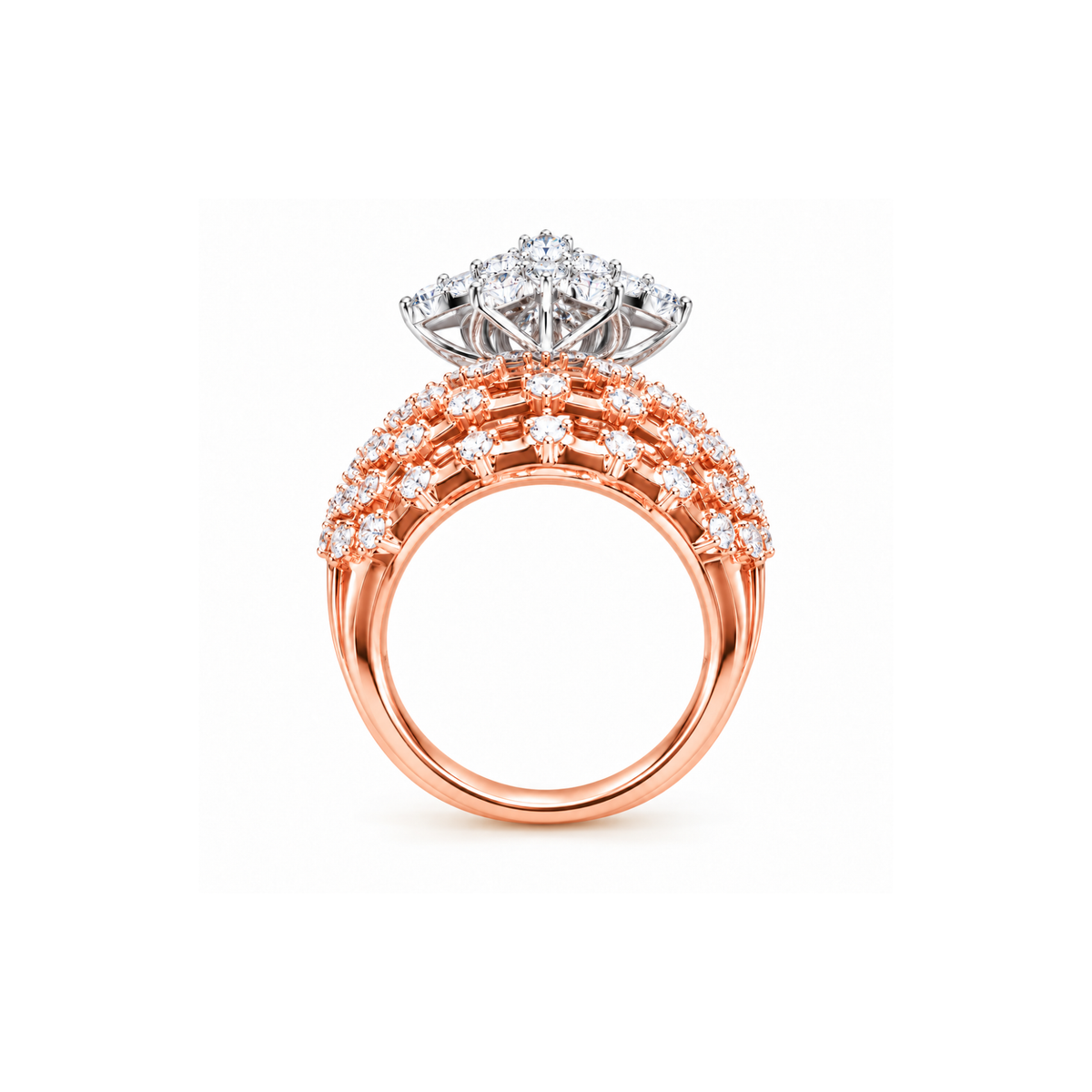 Celestial Radiance Lab Grown Diamond Ring