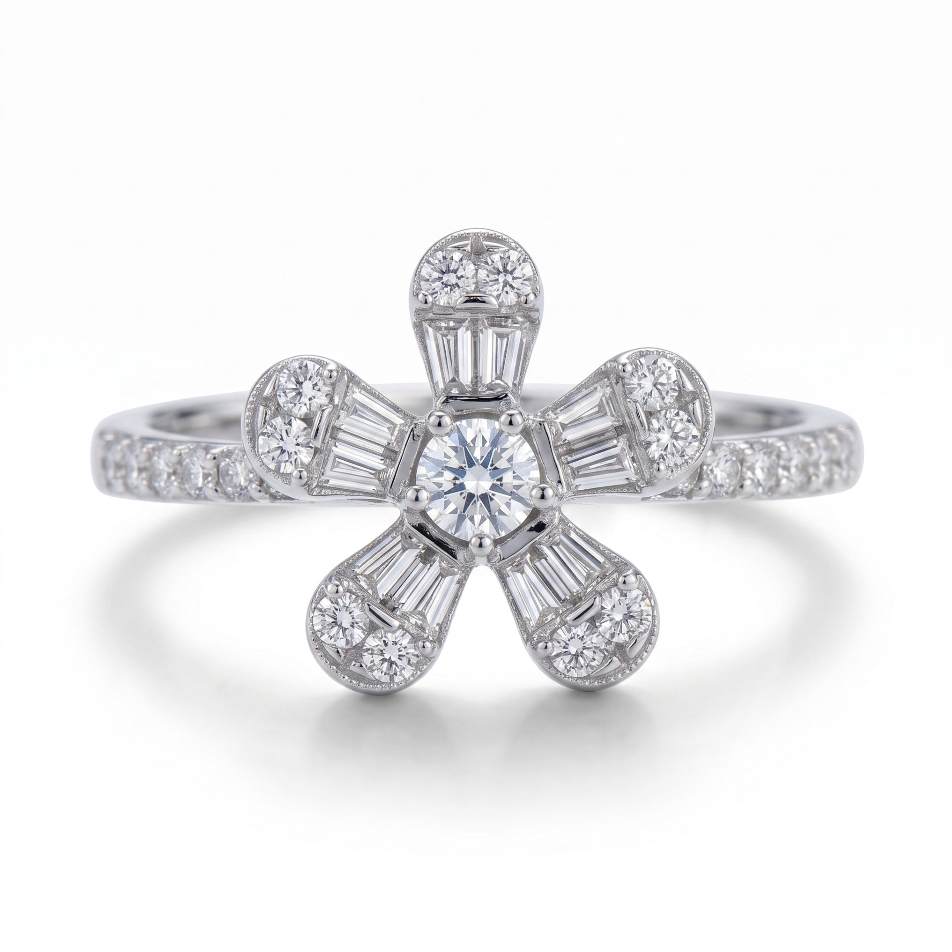 Jasmine Bloom Lab Grown Diamond Ring