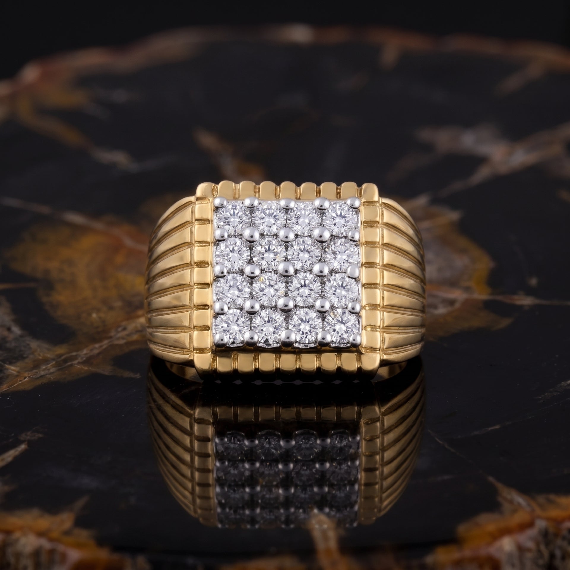 Royal Pave Lab Grown Diamond Ring
