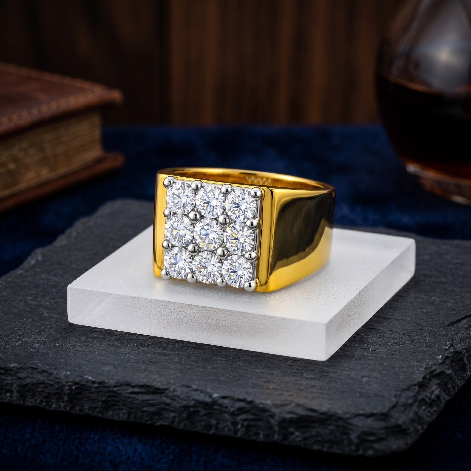 Golden Matrix Lab Grown Diamond Ring