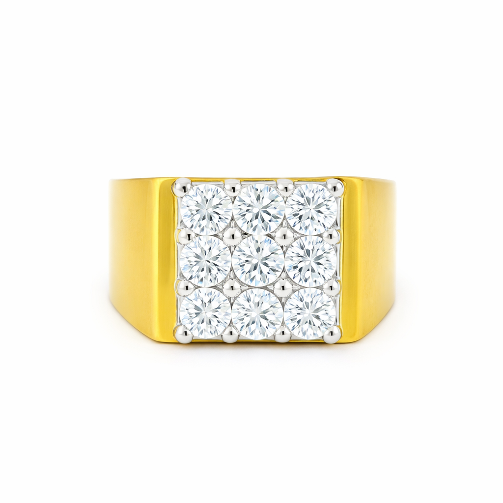 Golden Matrix Lab Grown Diamond Ring