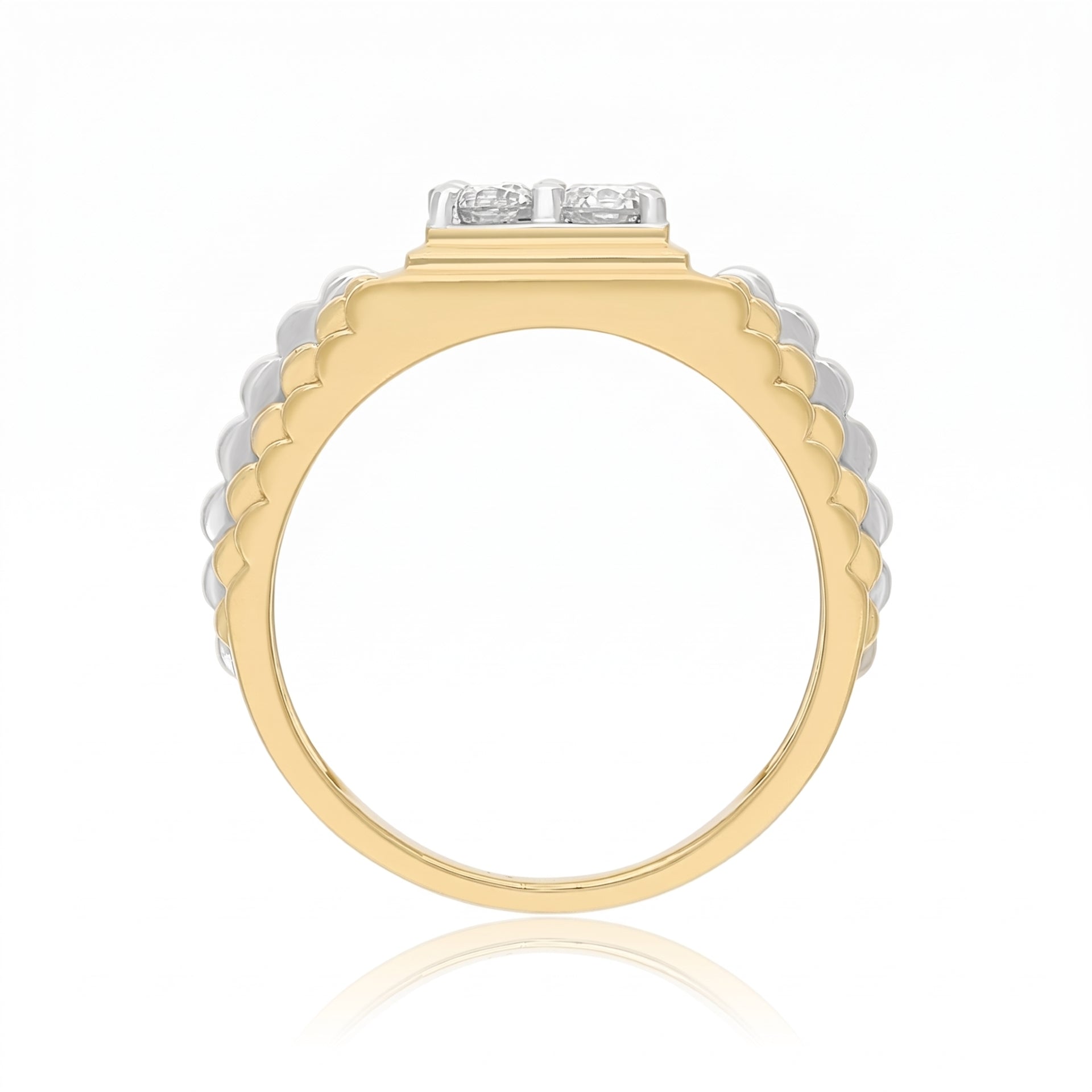 Golden Frost Lab Grown Diamond Ring