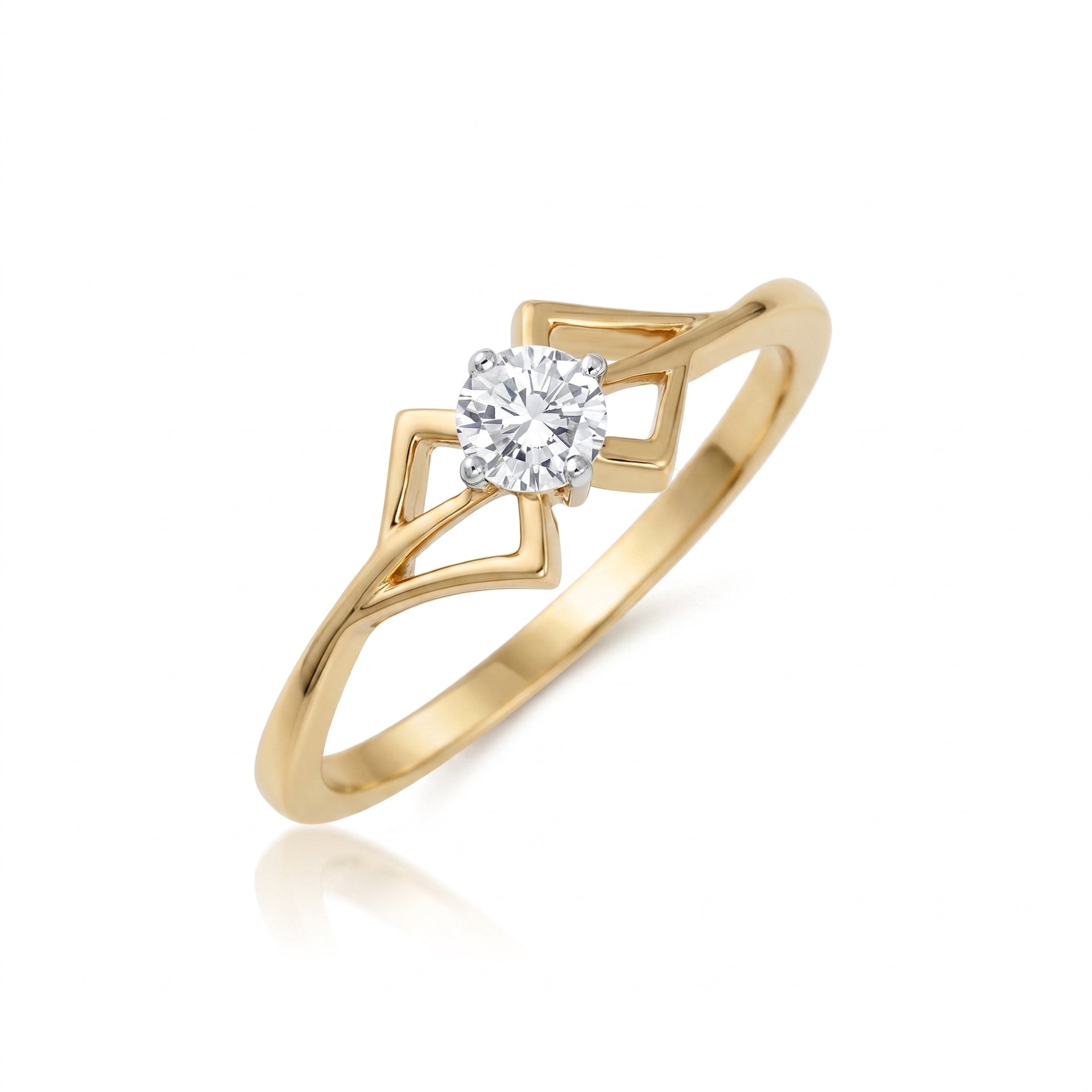 Sculptor’s Loop Lab Grown Diamond Ring
