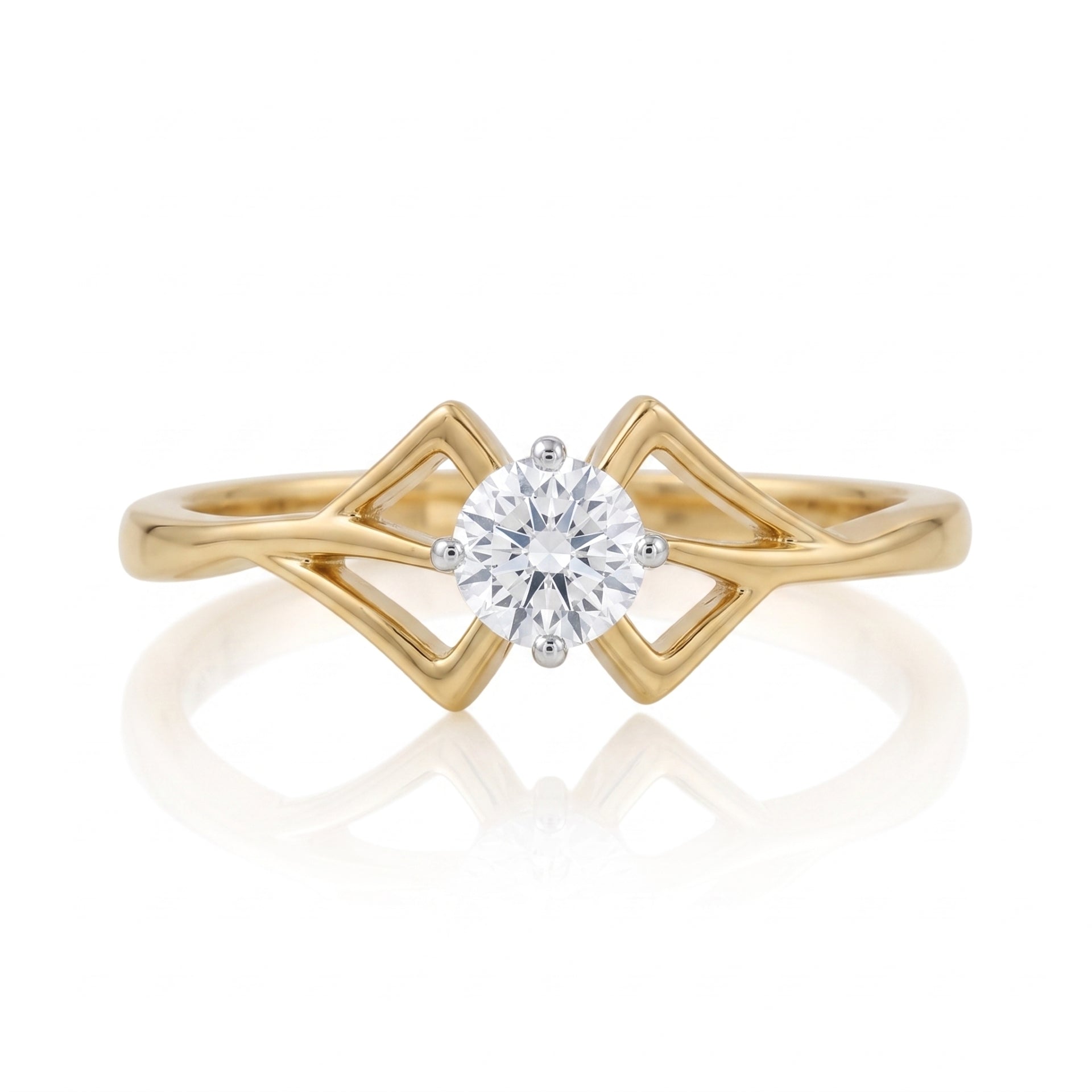 Sculptor’s Loop Lab Grown Diamond Ring