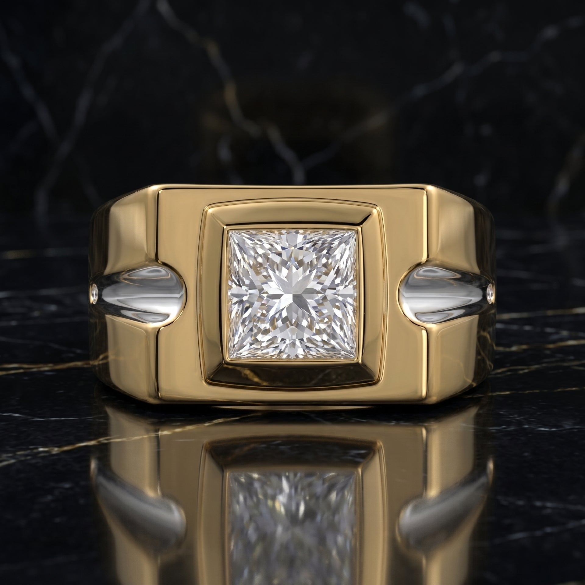 Men’s Forge Wing Lab Grown Diamond Ring