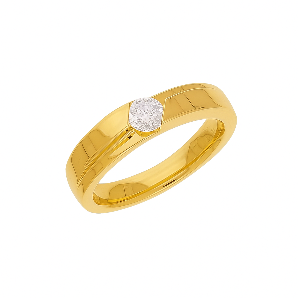 Men’s Linear Command Lab Grown Diamond Ring