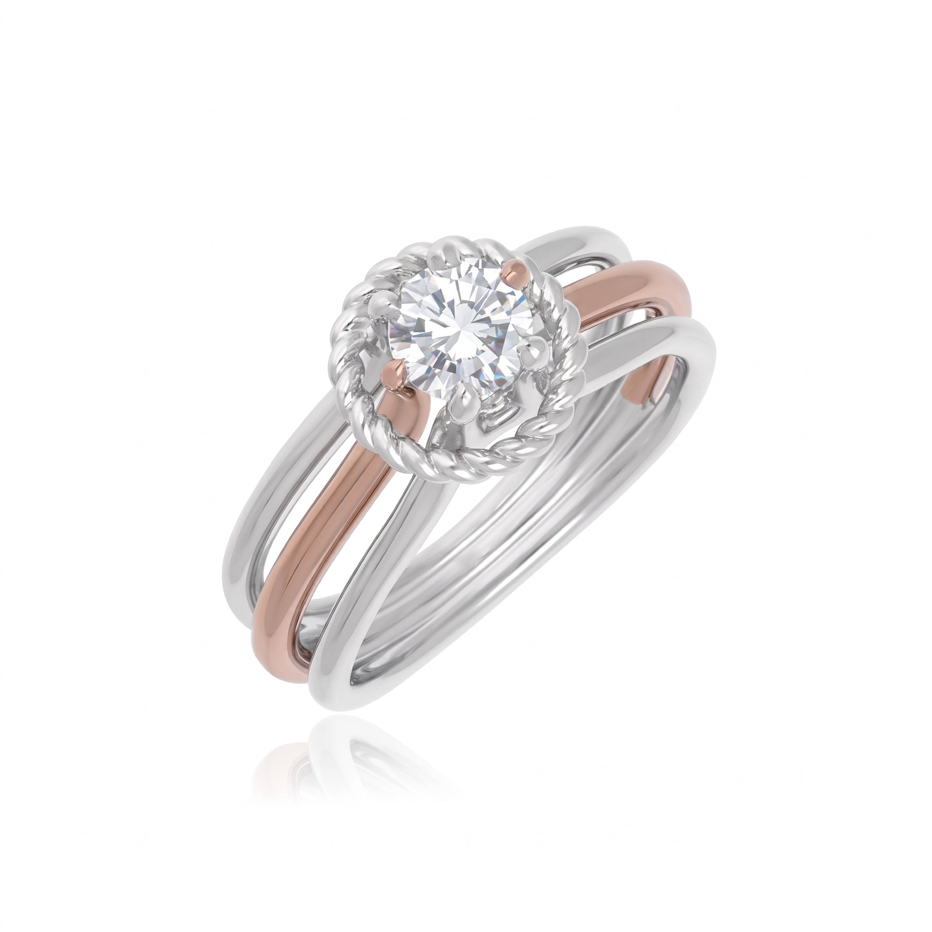 Nexus Loop Lab Grown Diamond Ring