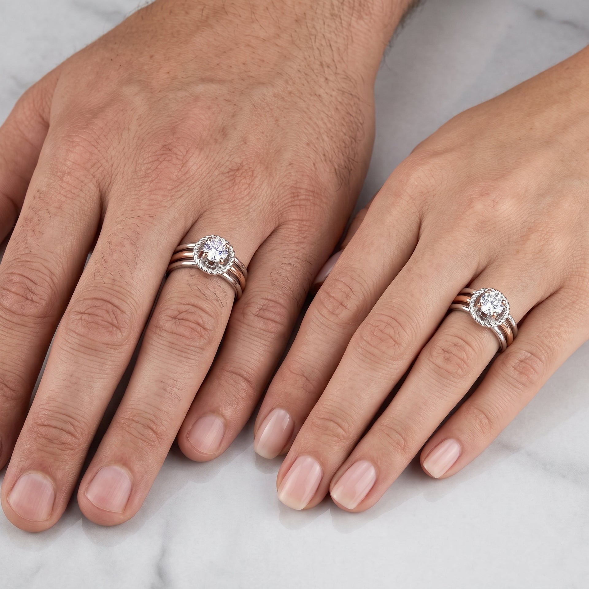 Nexus Loop Lab Grown Diamond Ring