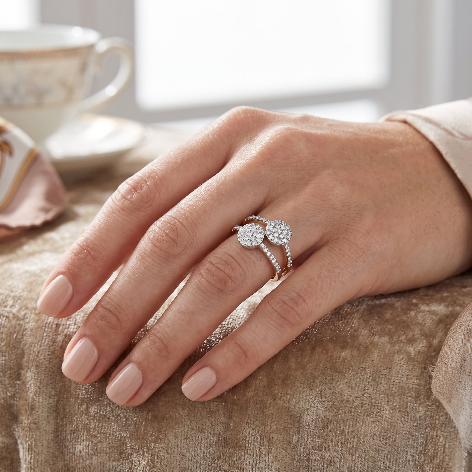 Luminous Passage Lab Grow Diamond Ring
