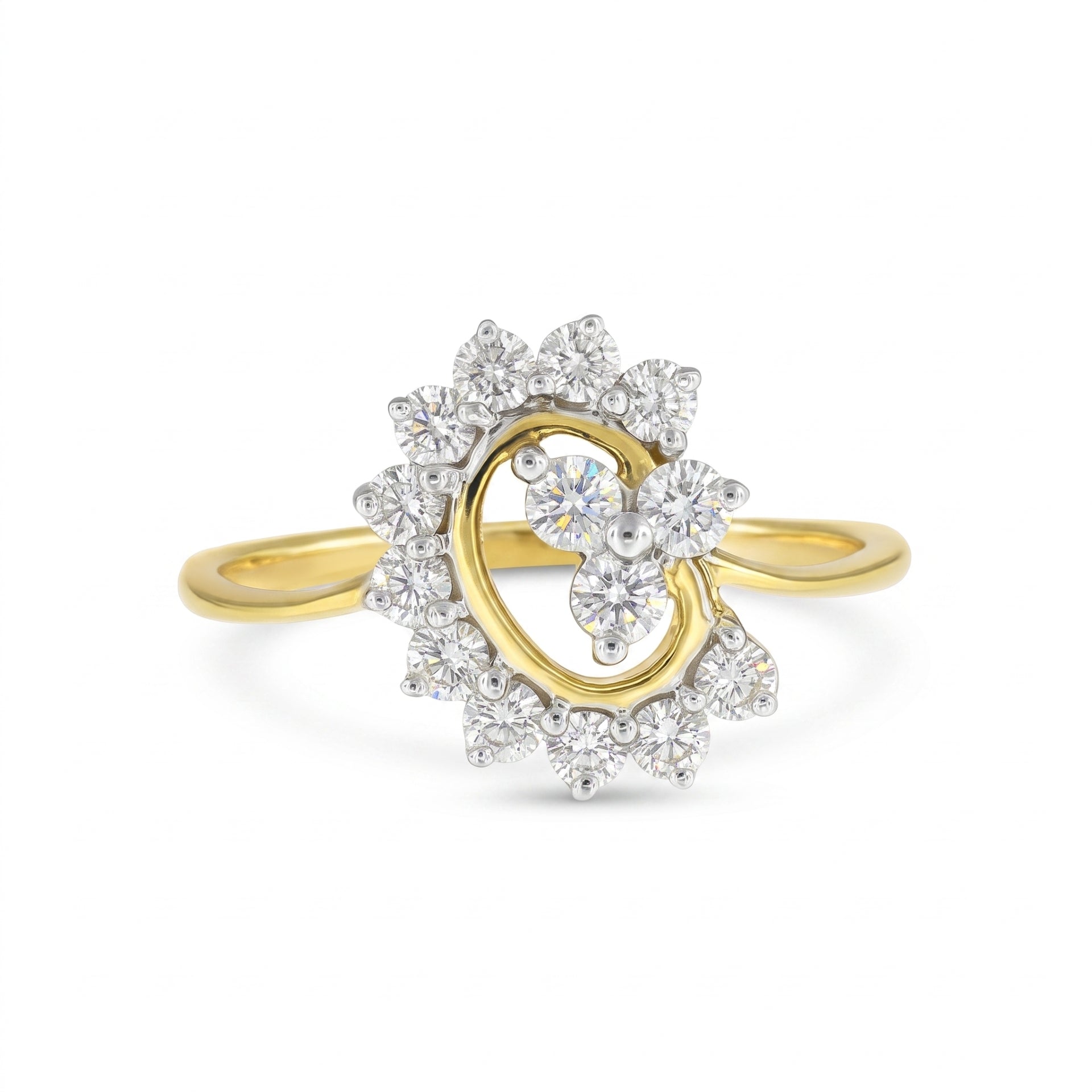 Serendipity Swirl Lab Grown Diamond Ring