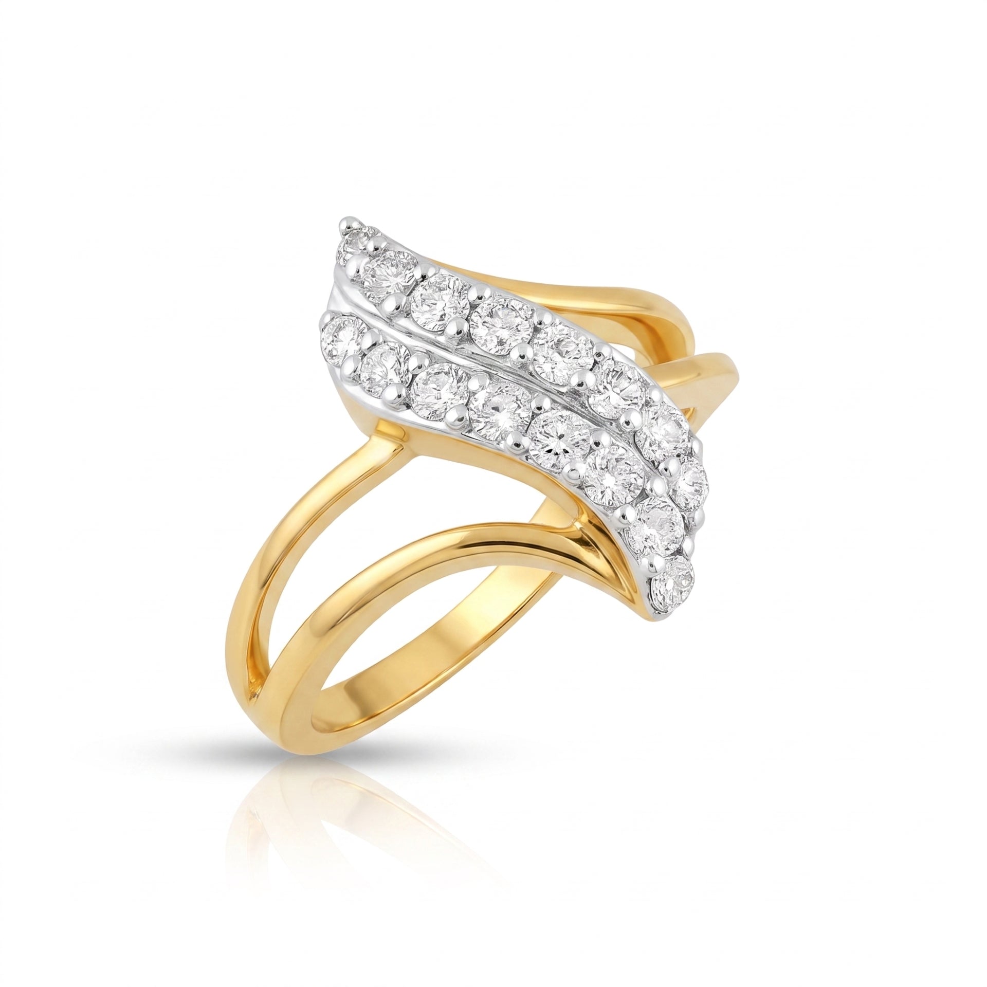 Vivid Stream Lab Grown Diamond Ring