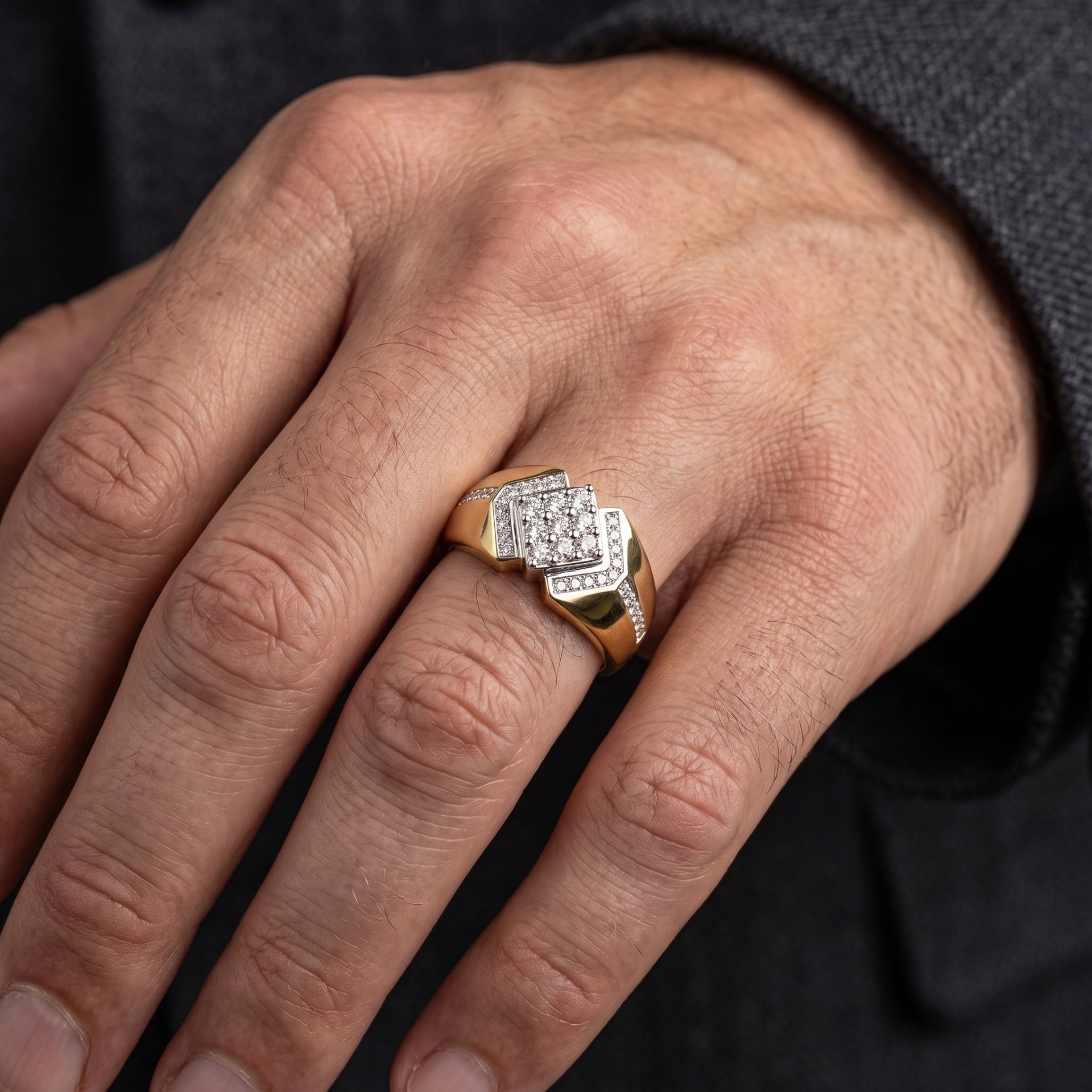 Stairway Majesty Lab Grown Diamond Ring