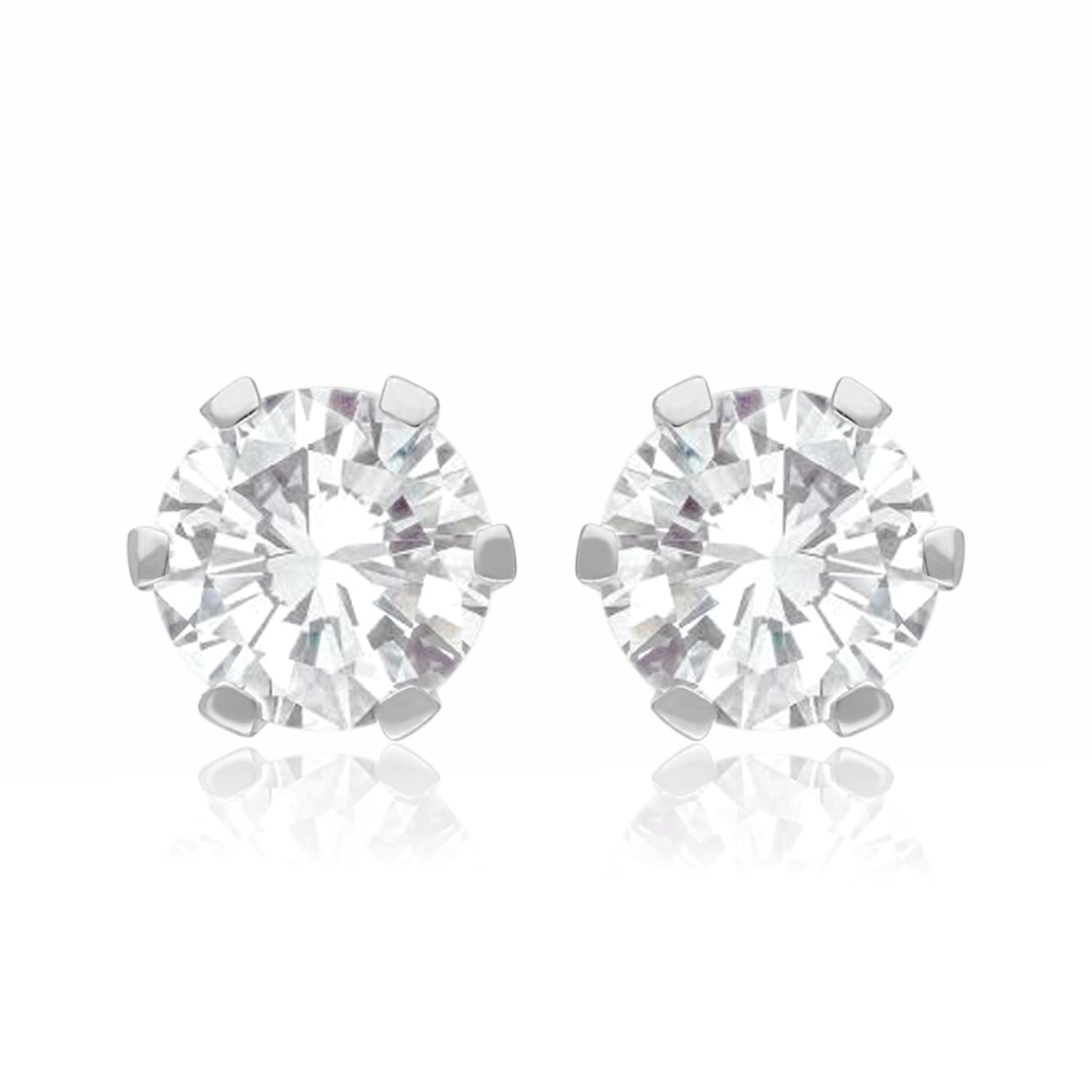 Spirit Brilliant Solitaire Lab Grown Diamond Earrings